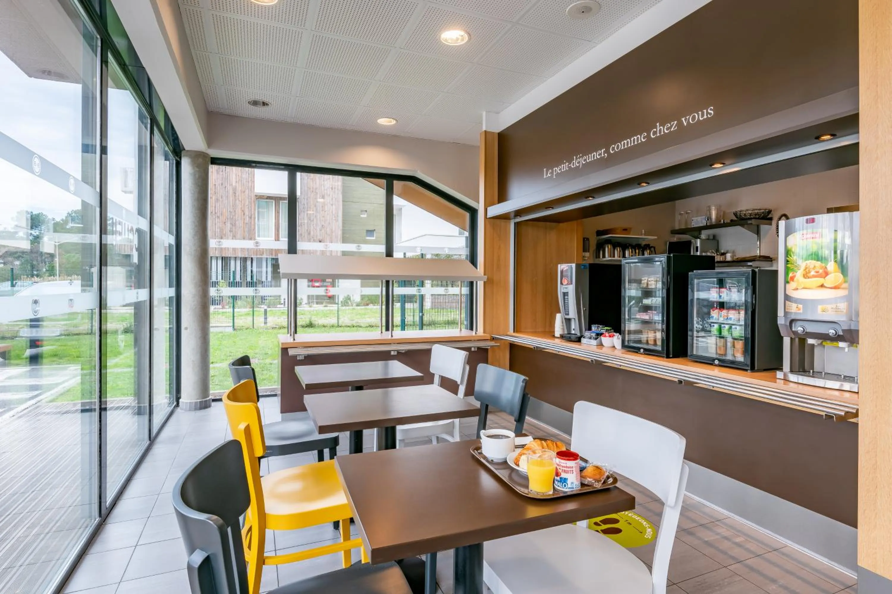 Buffet breakfast in B&B HOTEL Arcachon Gujan-Mestras