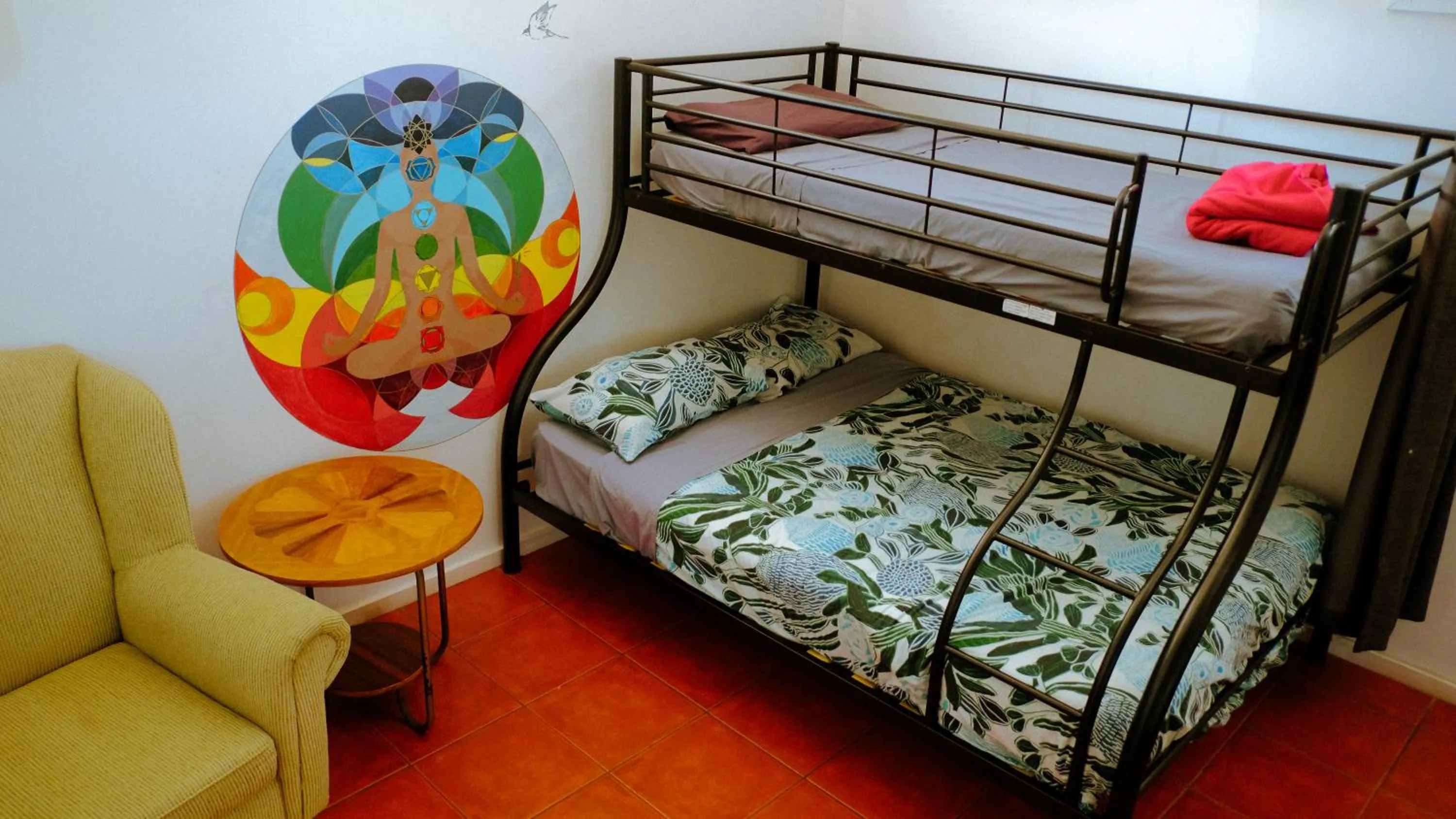 Bed in Backpackers at 1770