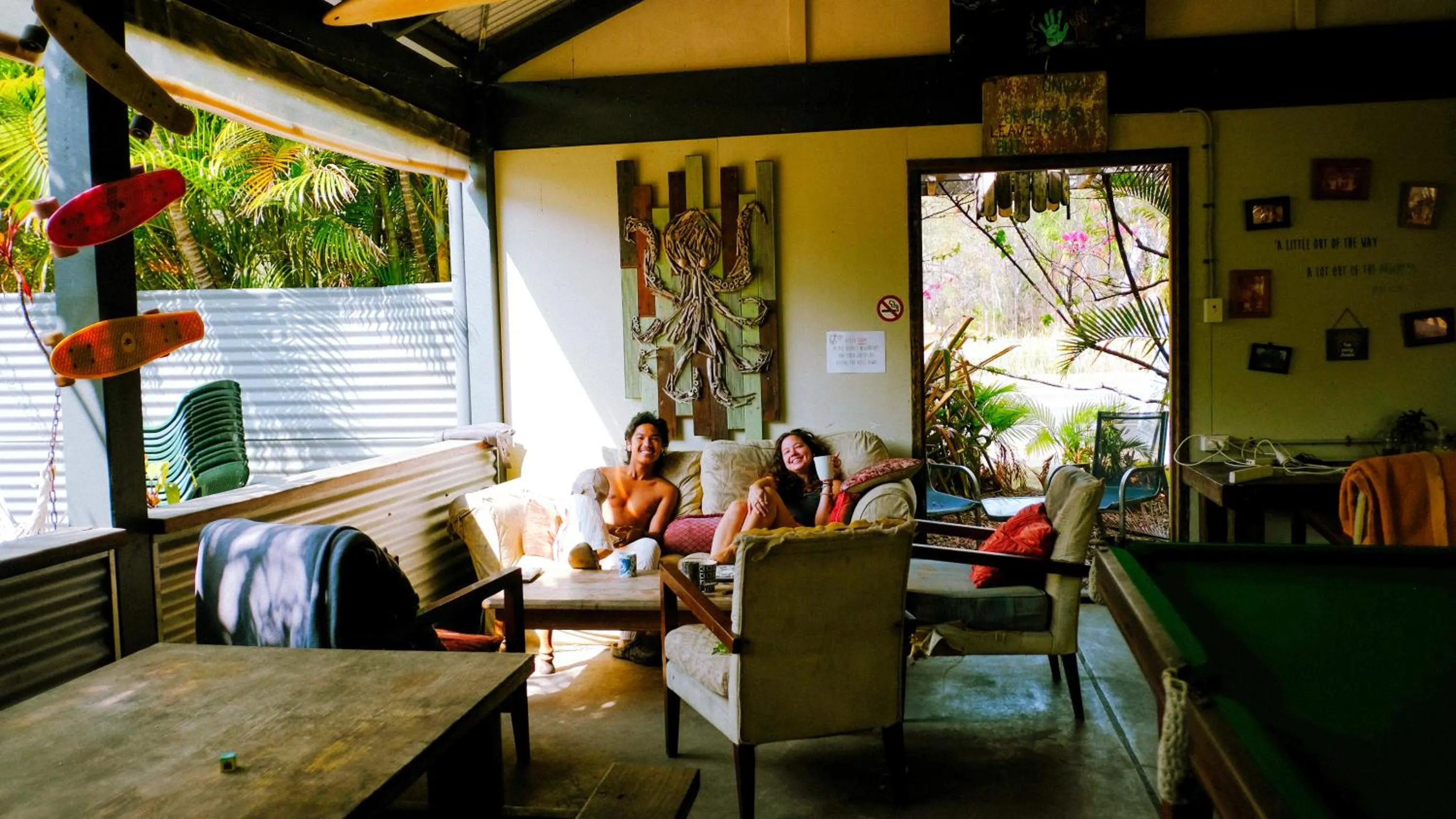 Backpackers at 1770