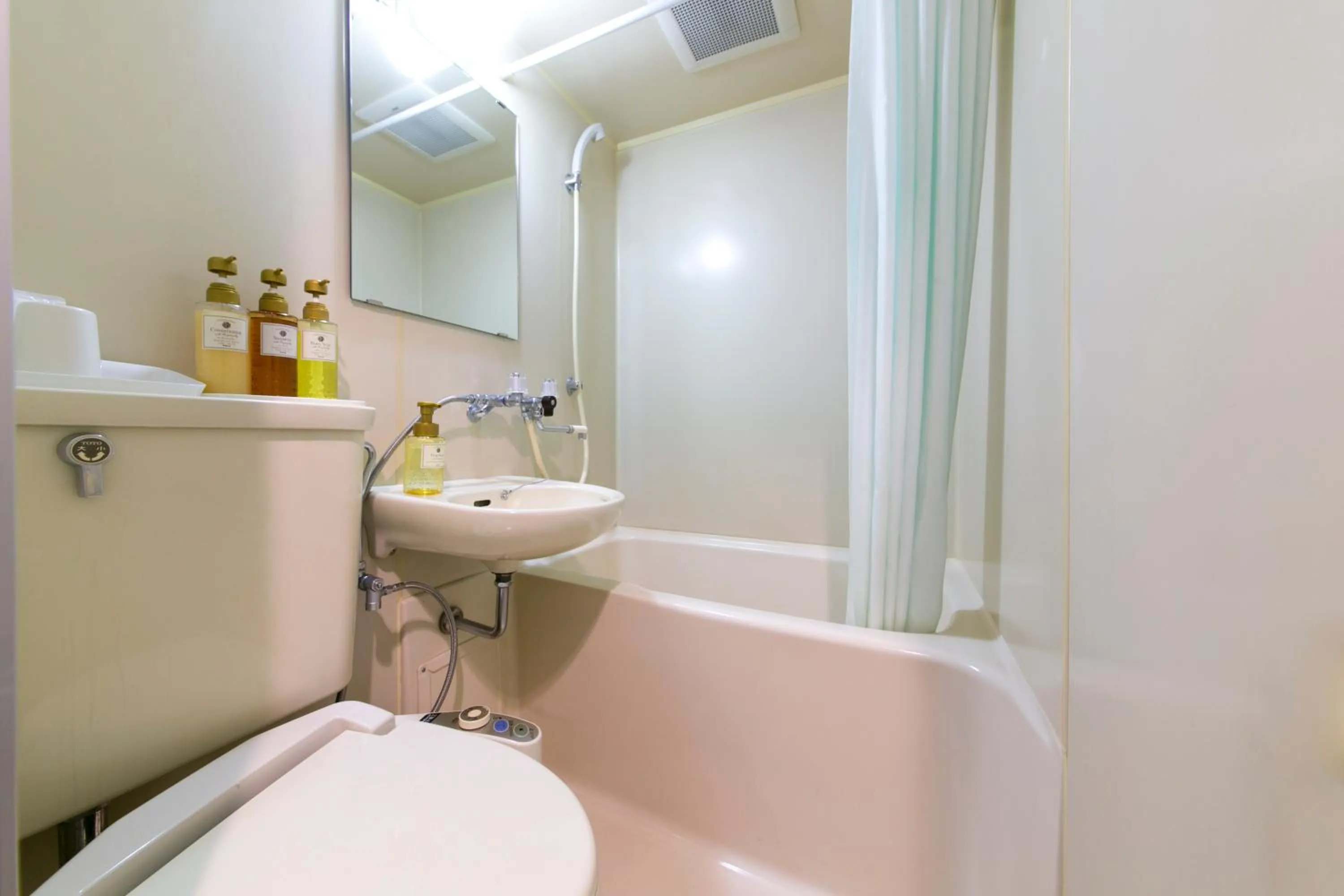 Shower in Plaza Hotel Toyota