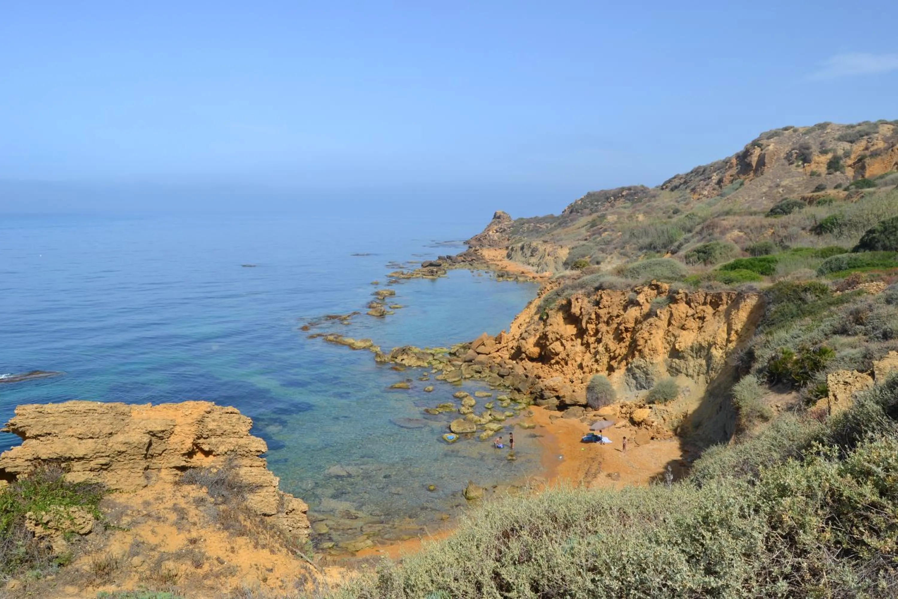 Nearby landmark in Cala Arenella