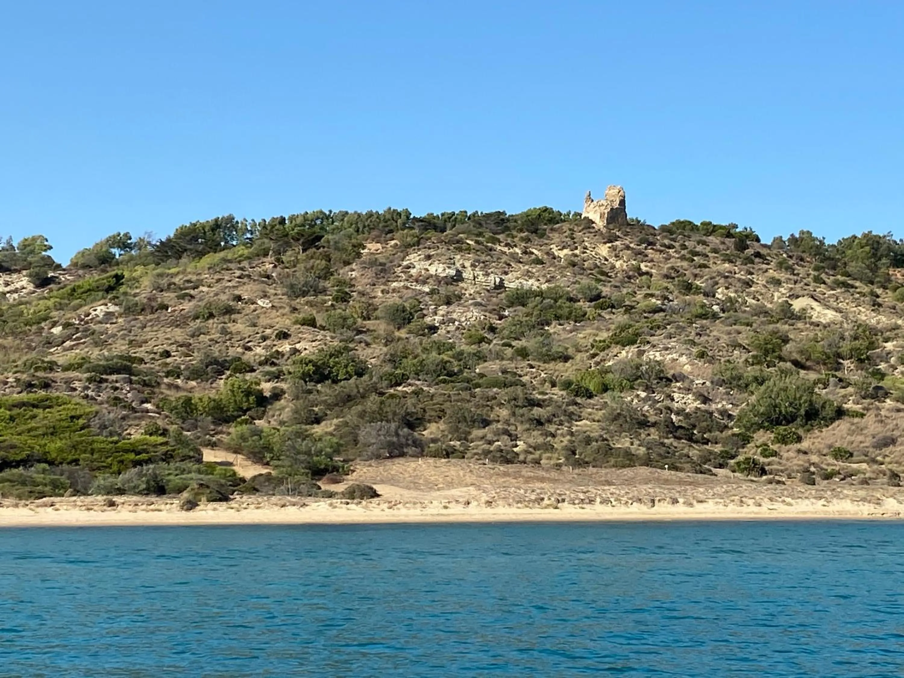 Nearby landmark in Cala Arenella