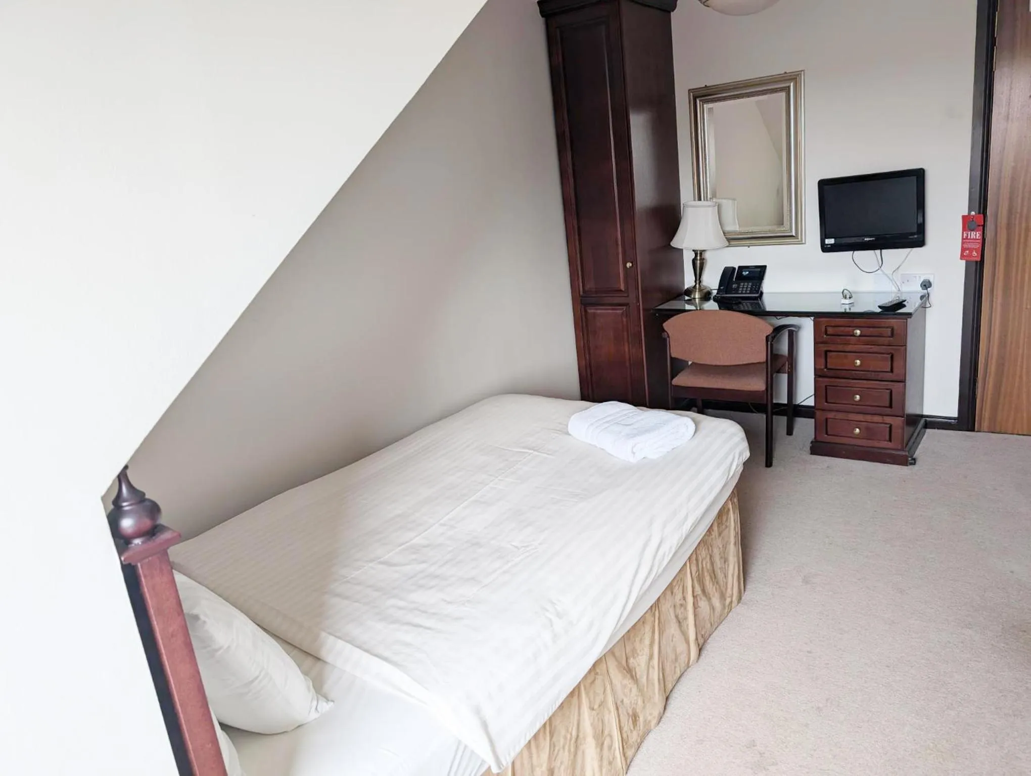 Bedroom, Bed in Strathburn Hotel Inverurie by Compass Hospitality