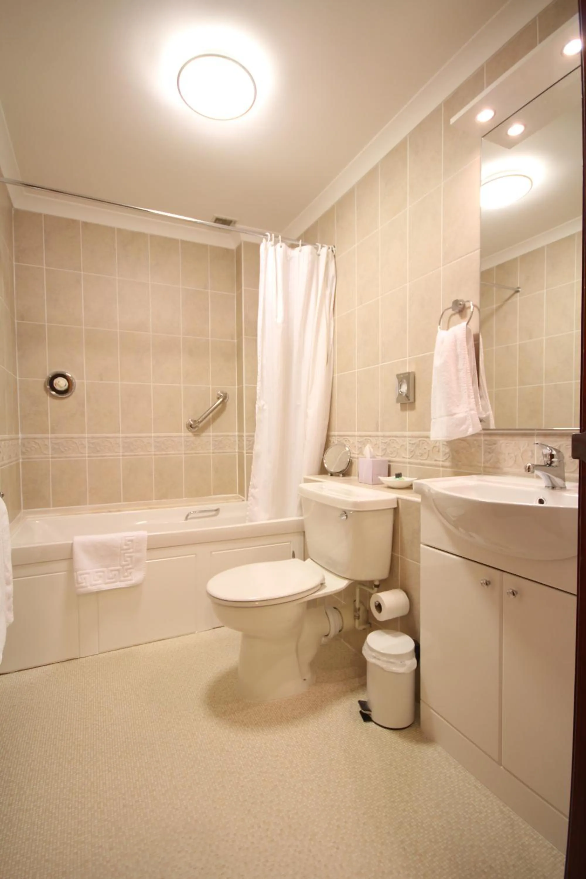 Bathroom in Strathburn Hotel Inverurie by Compass Hospitality