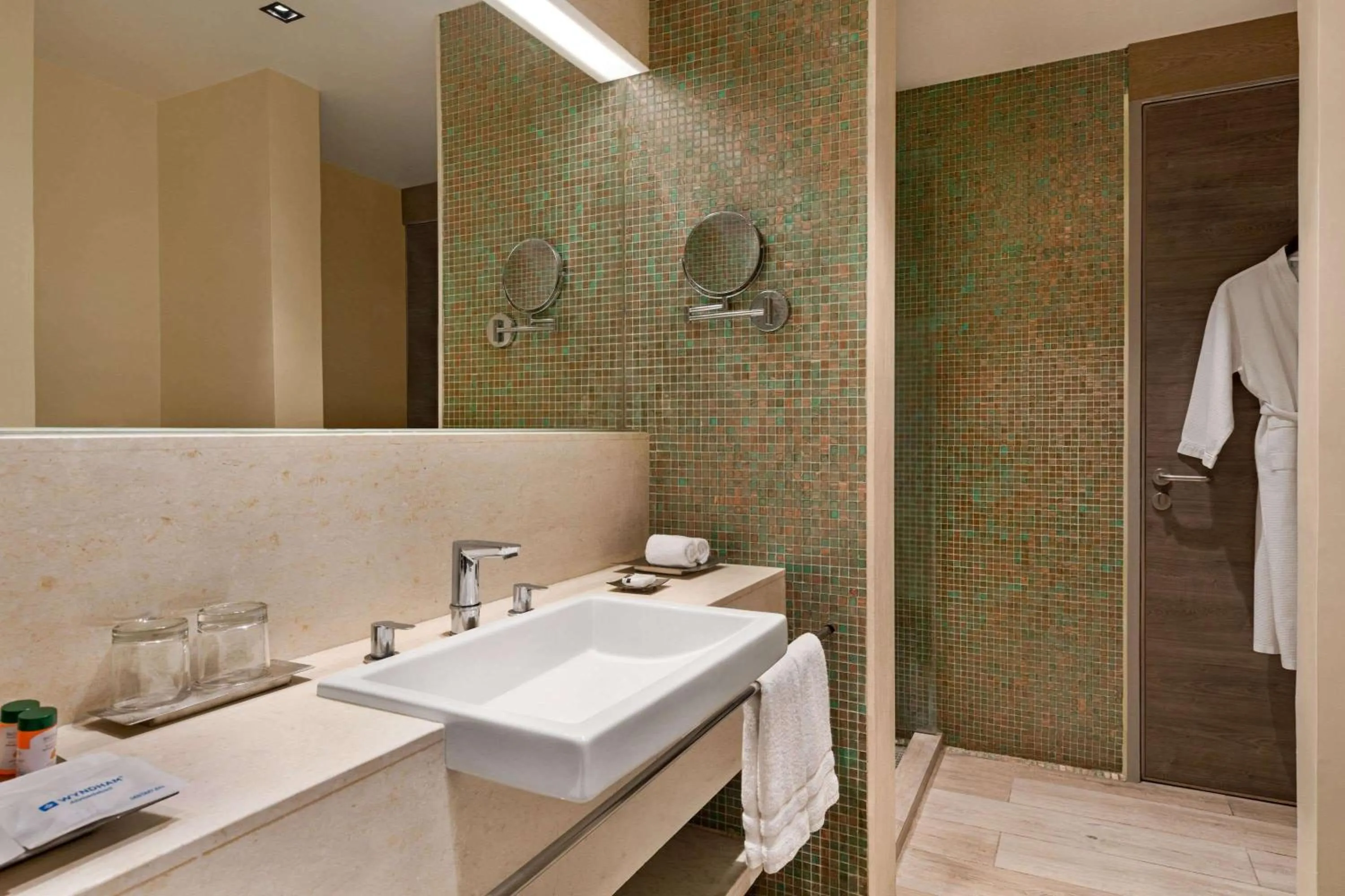 Bathroom in Wyndham Ahmedabad Shela