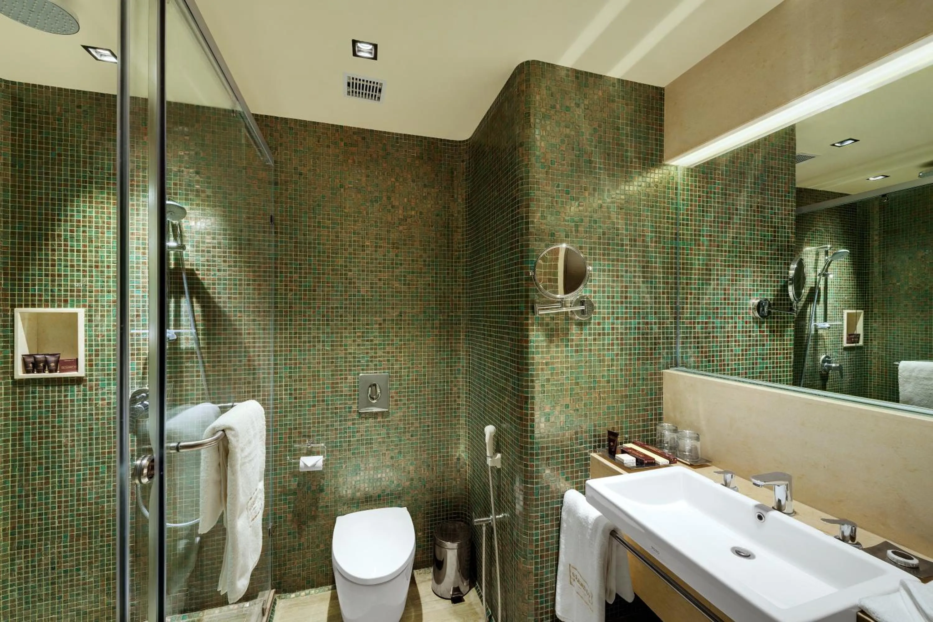 Bathroom in Wyndham Ahmedabad Shela