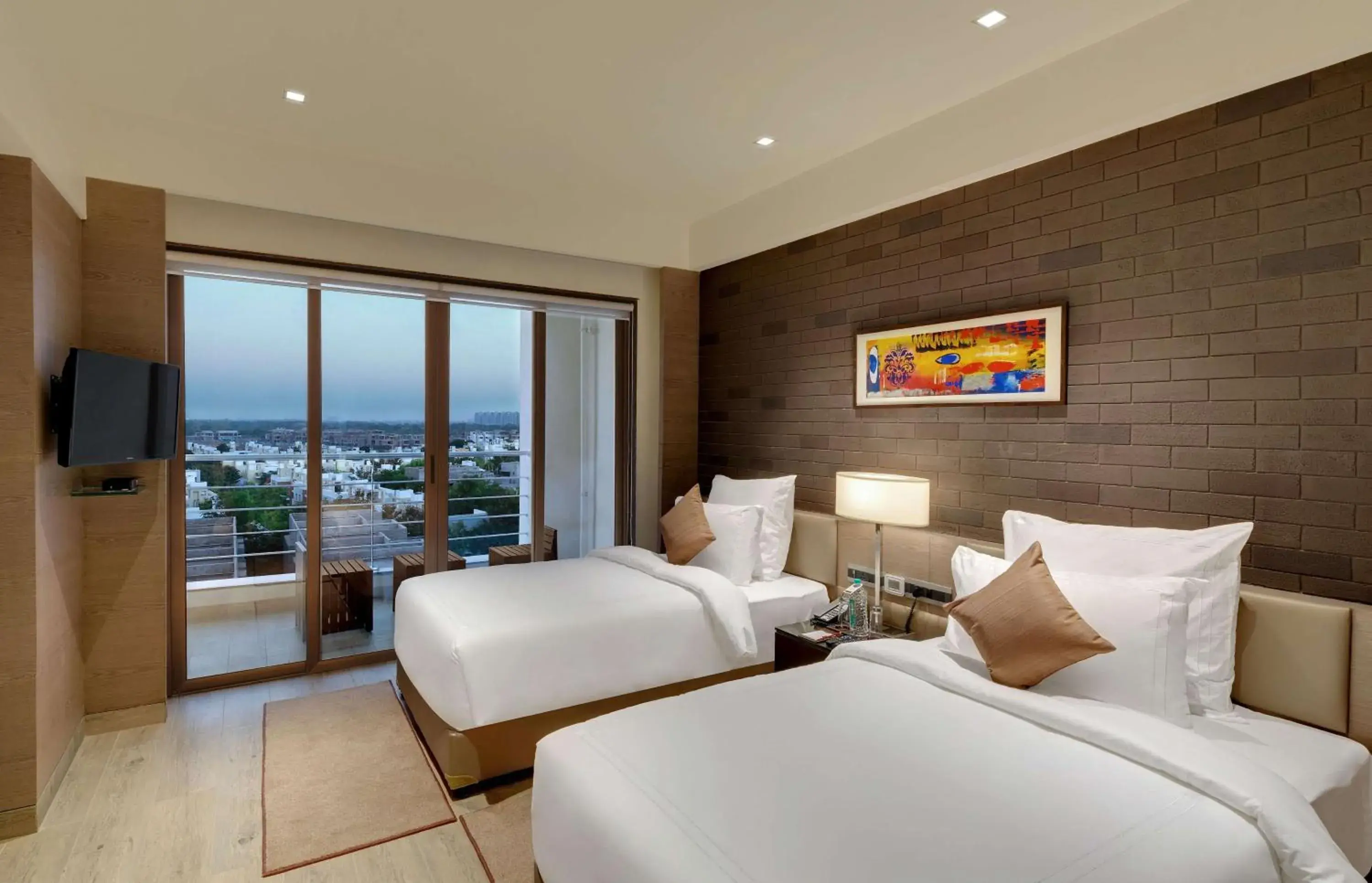 Photo of the whole room, Bed in Wyndham Ahmedabad Shela Photo of the whole room, Bed in Wyndham Ahmedabad Shela