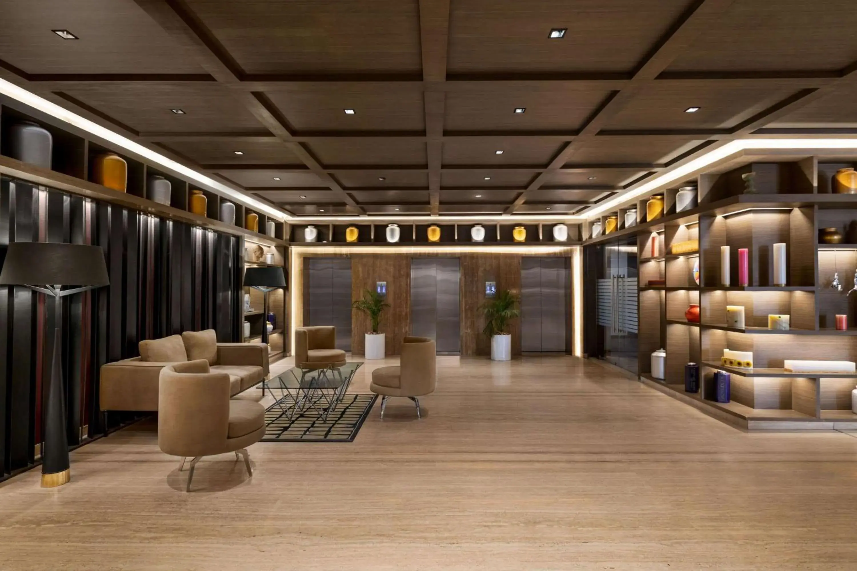Lobby or reception in Wyndham Ahmedabad Shela Lobby or reception in Wyndham Ahmedabad Shela