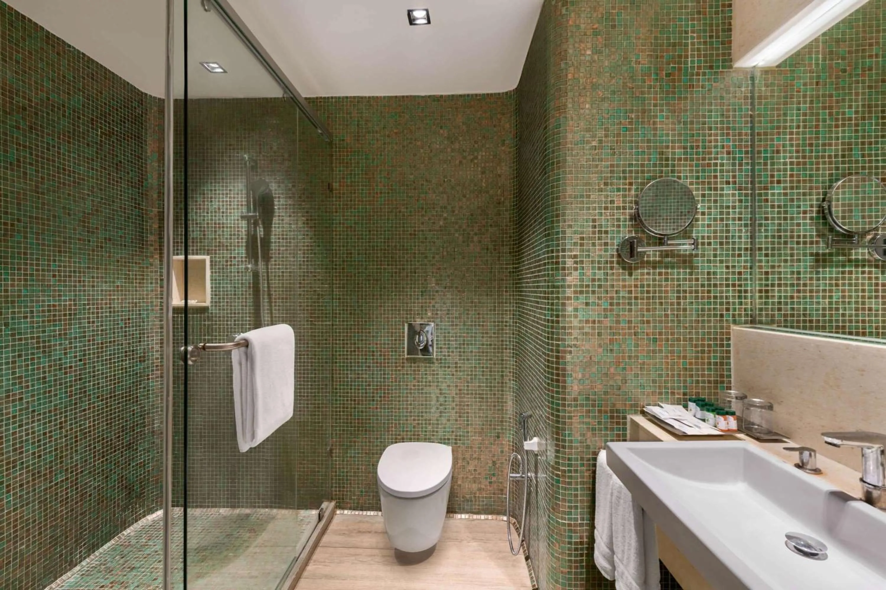 Bathroom in Wyndham Ahmedabad Shela