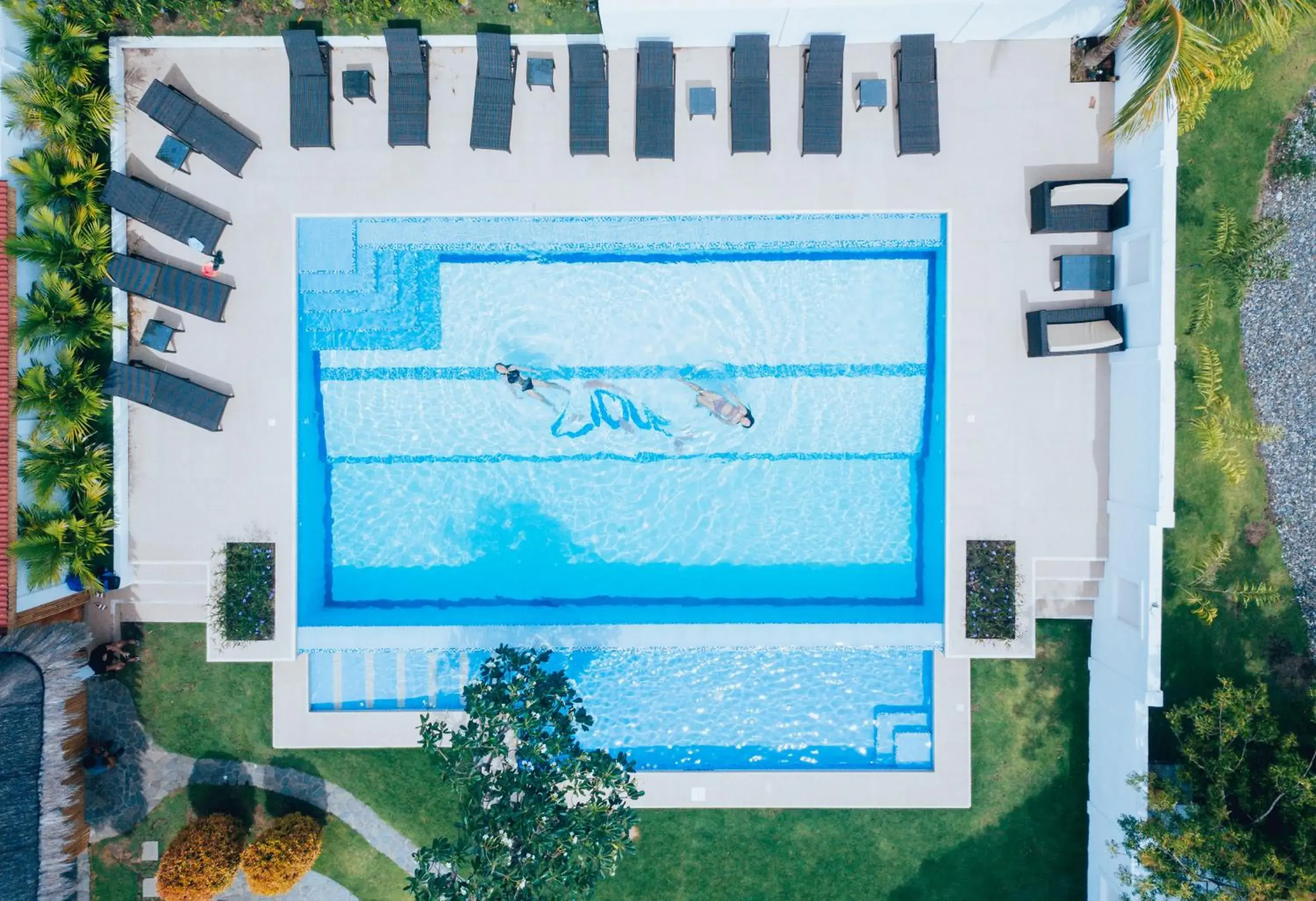 Pool View in Liquid Dive Resort