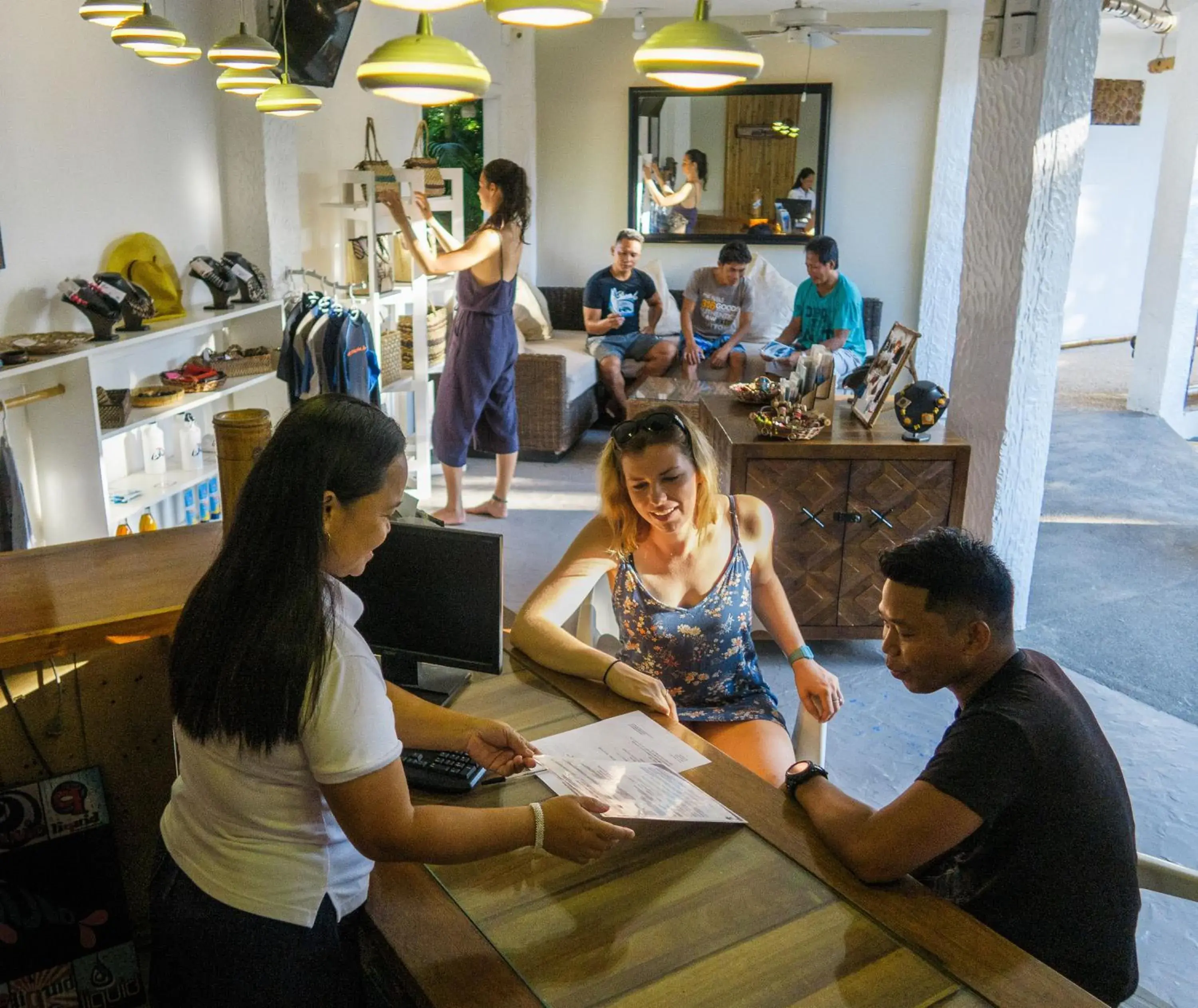 Lobby or reception in Liquid Dive Resort