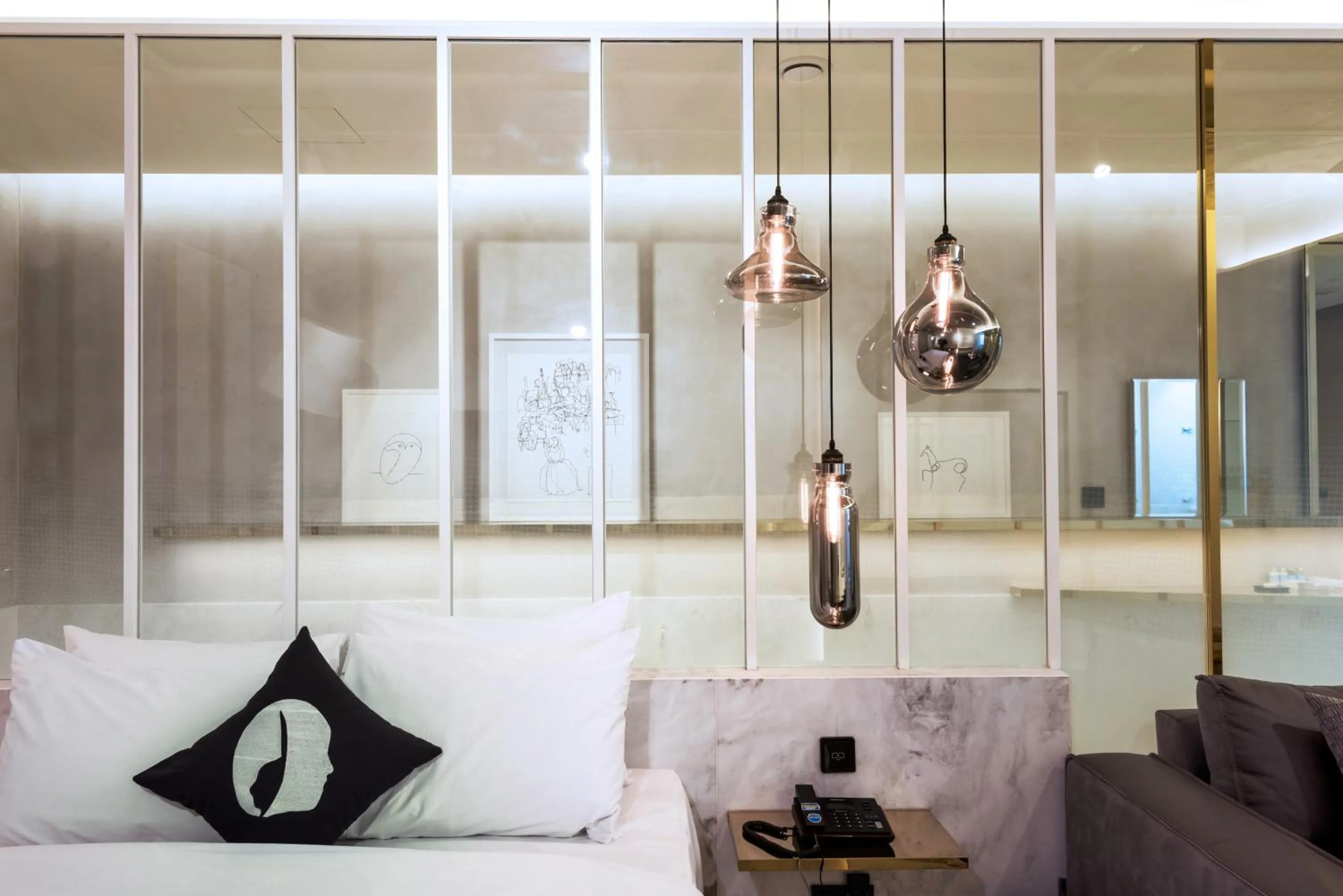 Decorative detail in Hotel The Designers LYJ Gangnam Premier