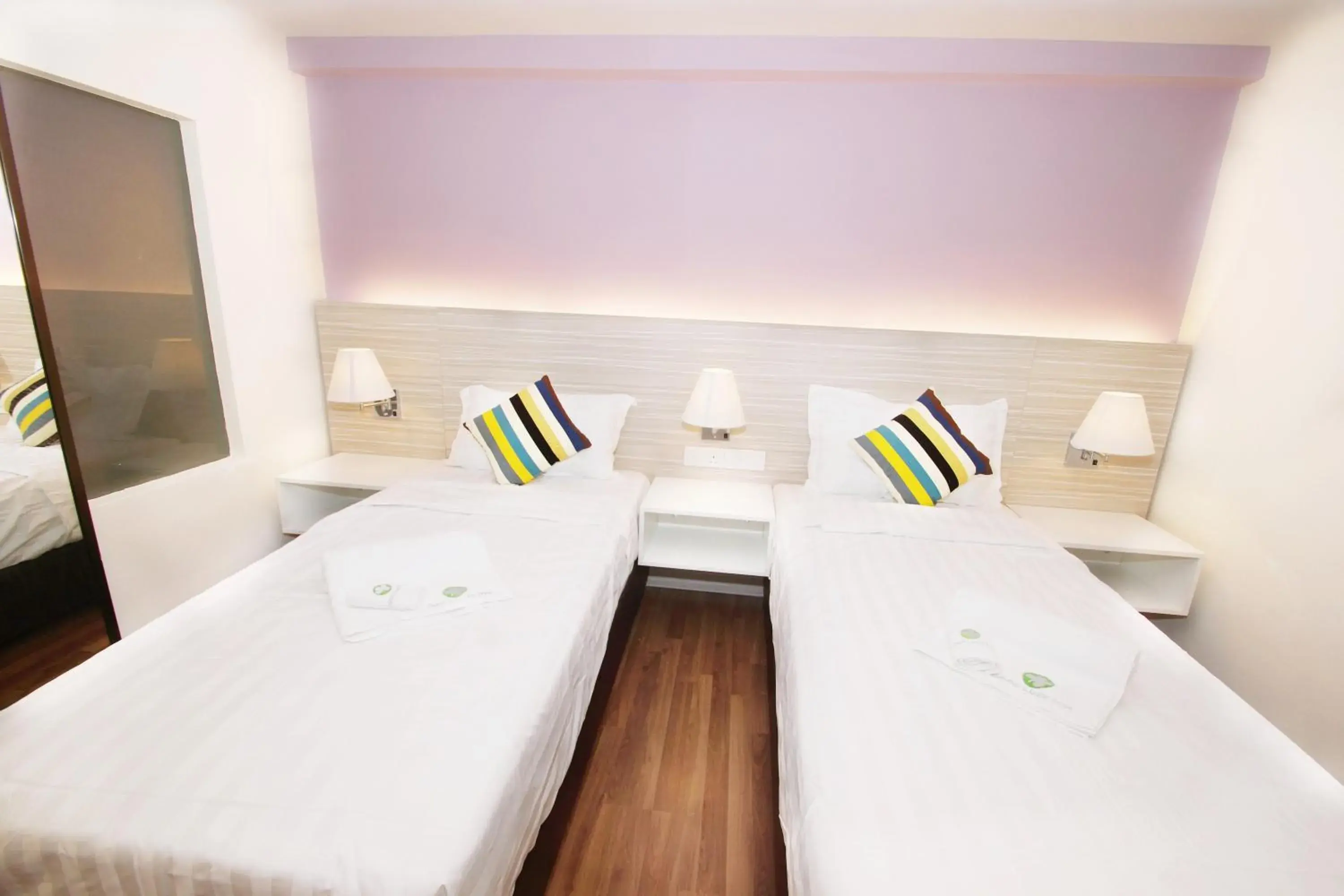 Standard Twin Room in Good Luck Inn Standard Twin Room in Good Luck Inn