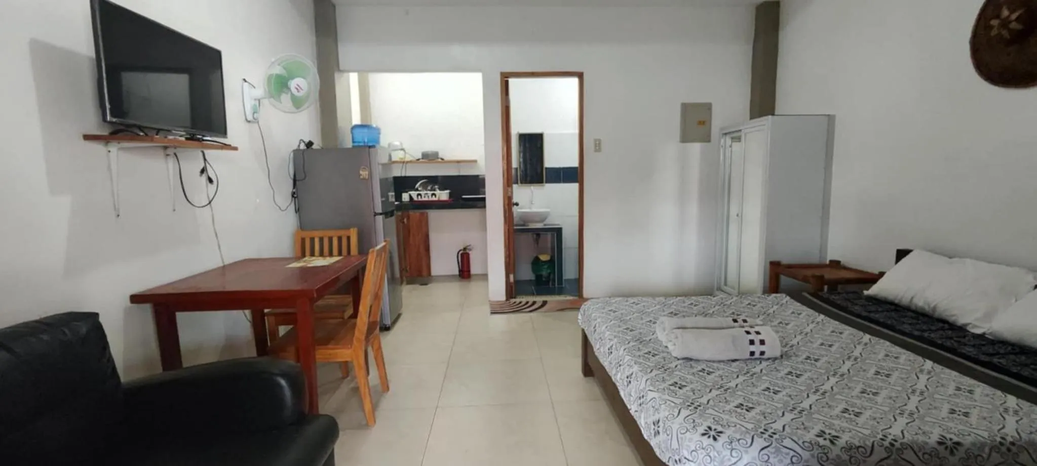 Bed in Stanley House Seaview Apartments