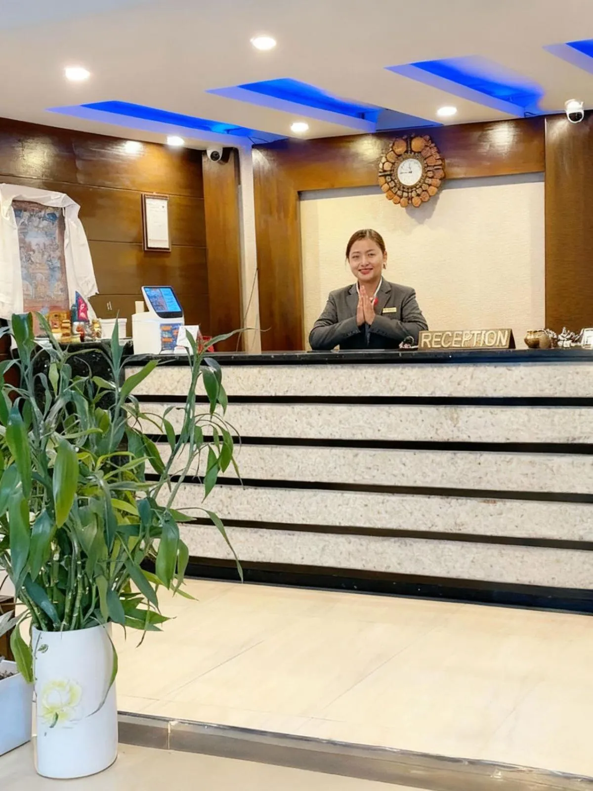 Lobby or reception in Hotel Tenki Kathmandu
