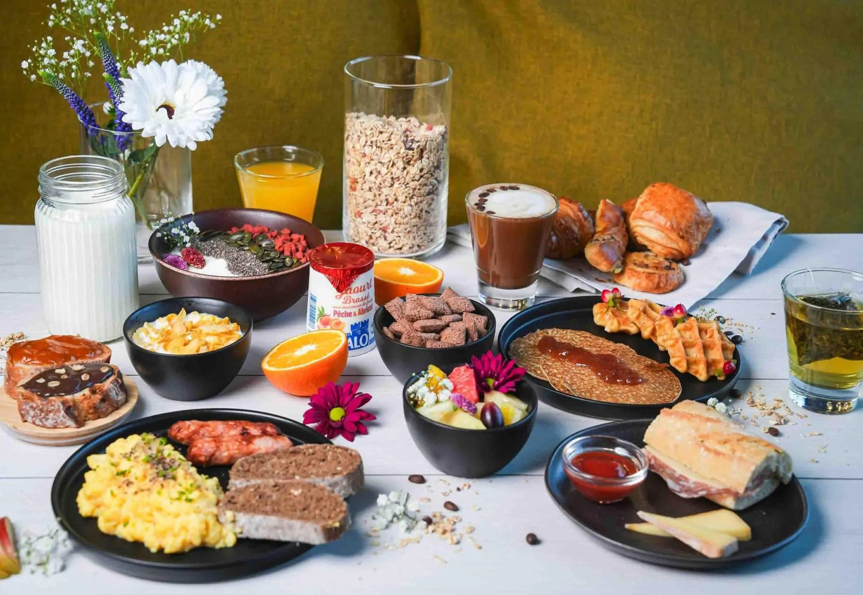 Restaurant/places to eat in B&B HOTEL Marseille Prado Vélodrome