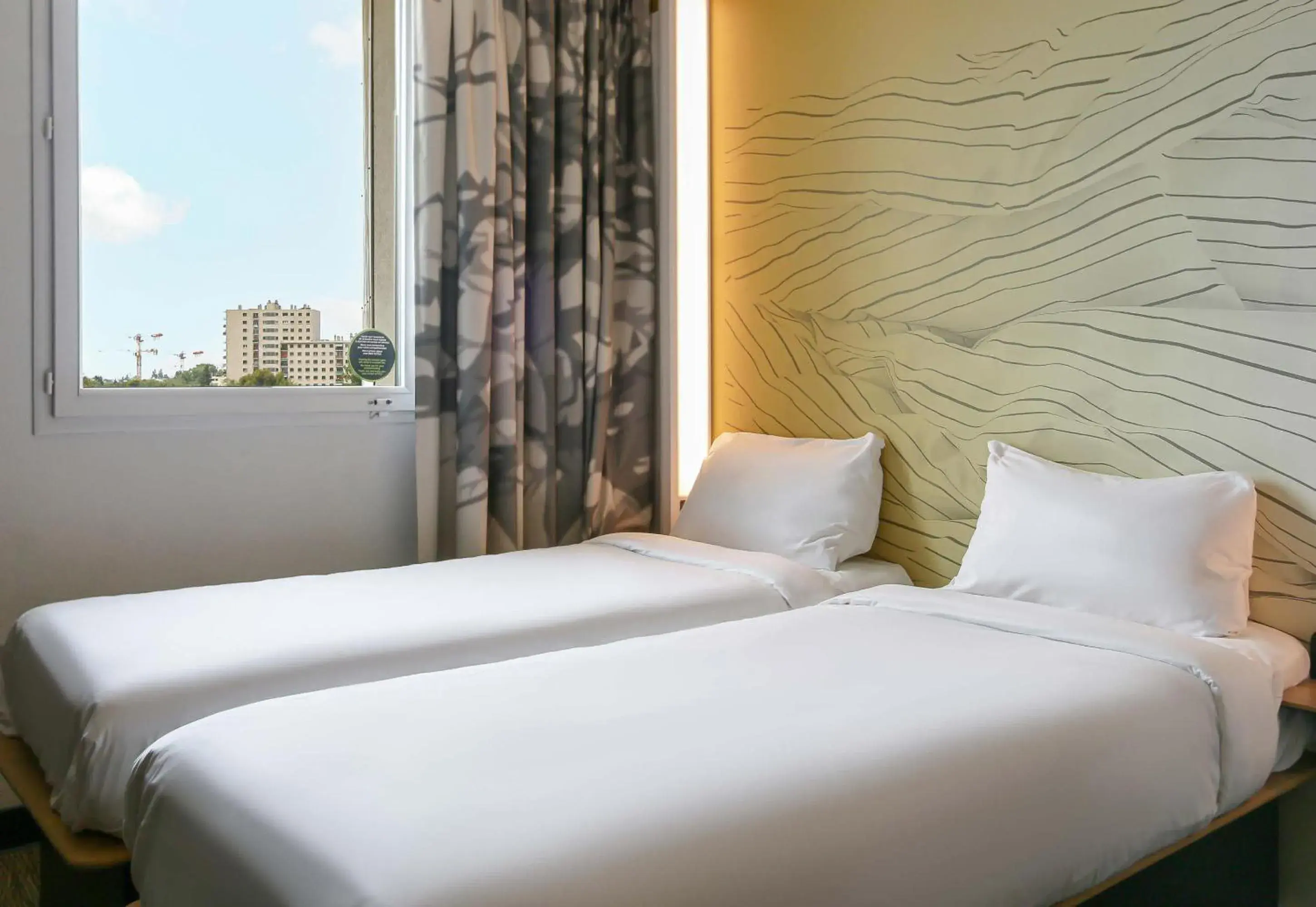 Twin Room in B&B HOTEL Marseille Prado Vélodrome Twin Room in B&B HOTEL Marseille Prado Vélodrome