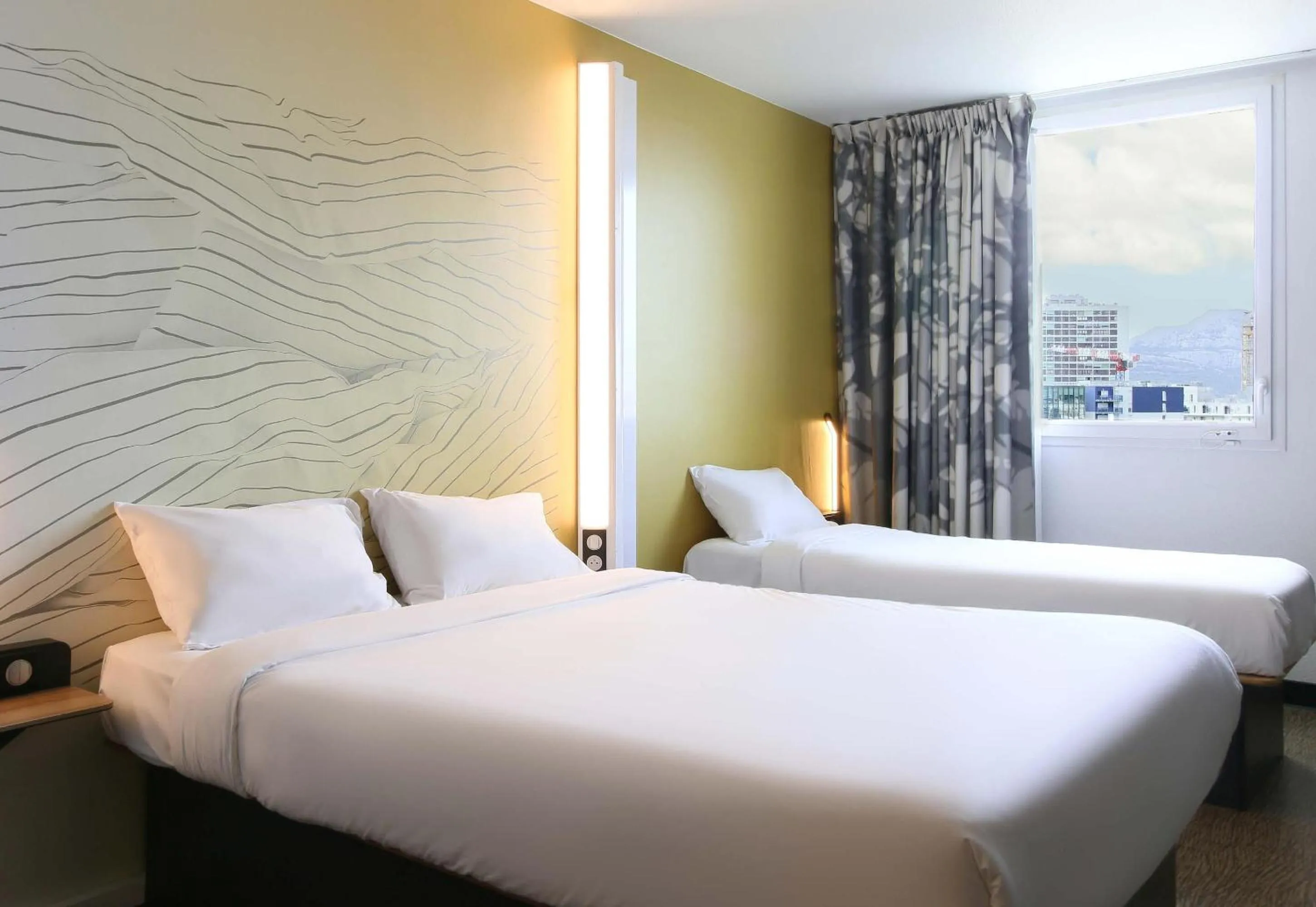 Photo of the whole room, Bed in B&B HOTEL Marseille Prado Vélodrome