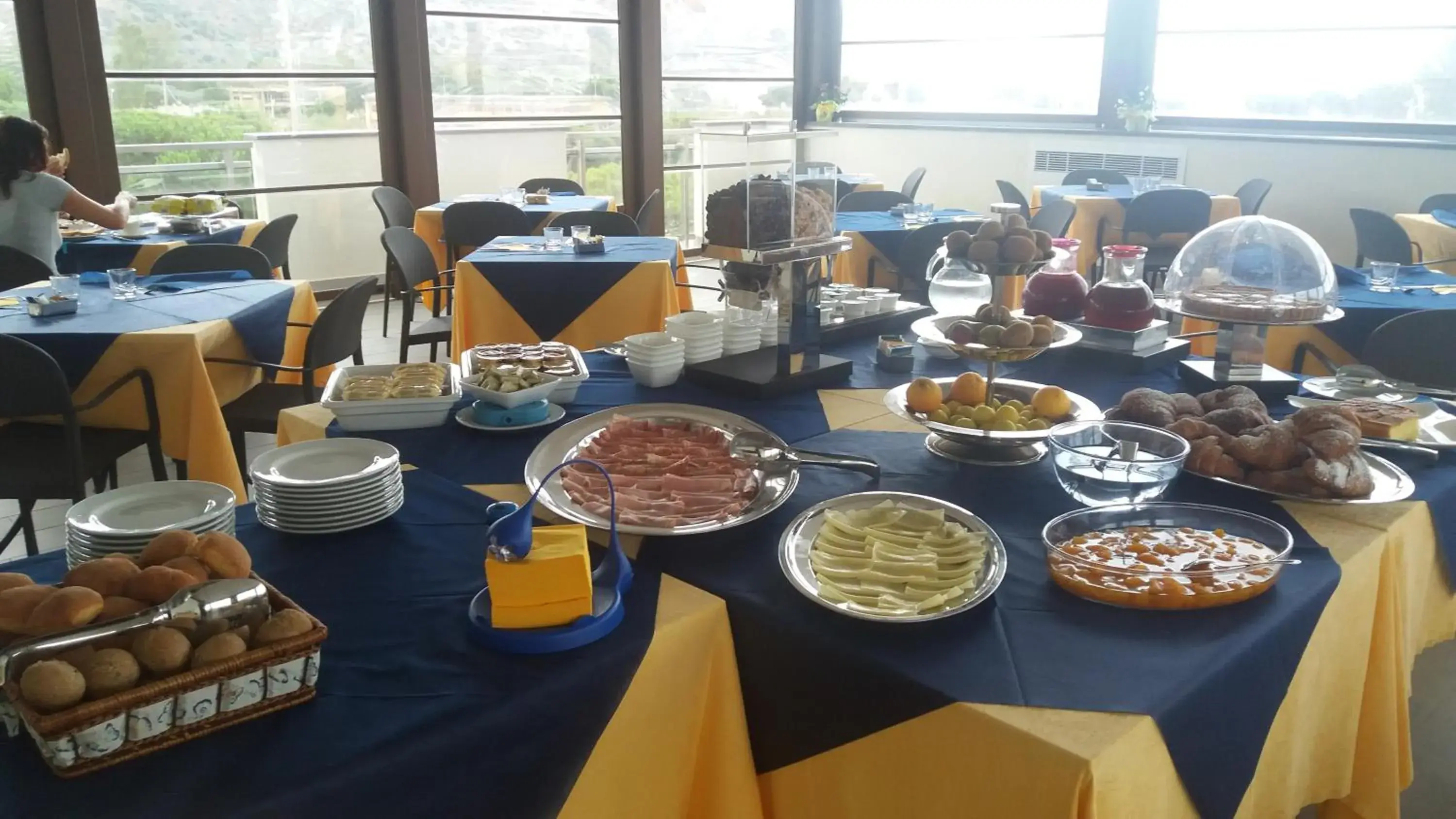 Continental breakfast in Hotel Riviera Azzurra