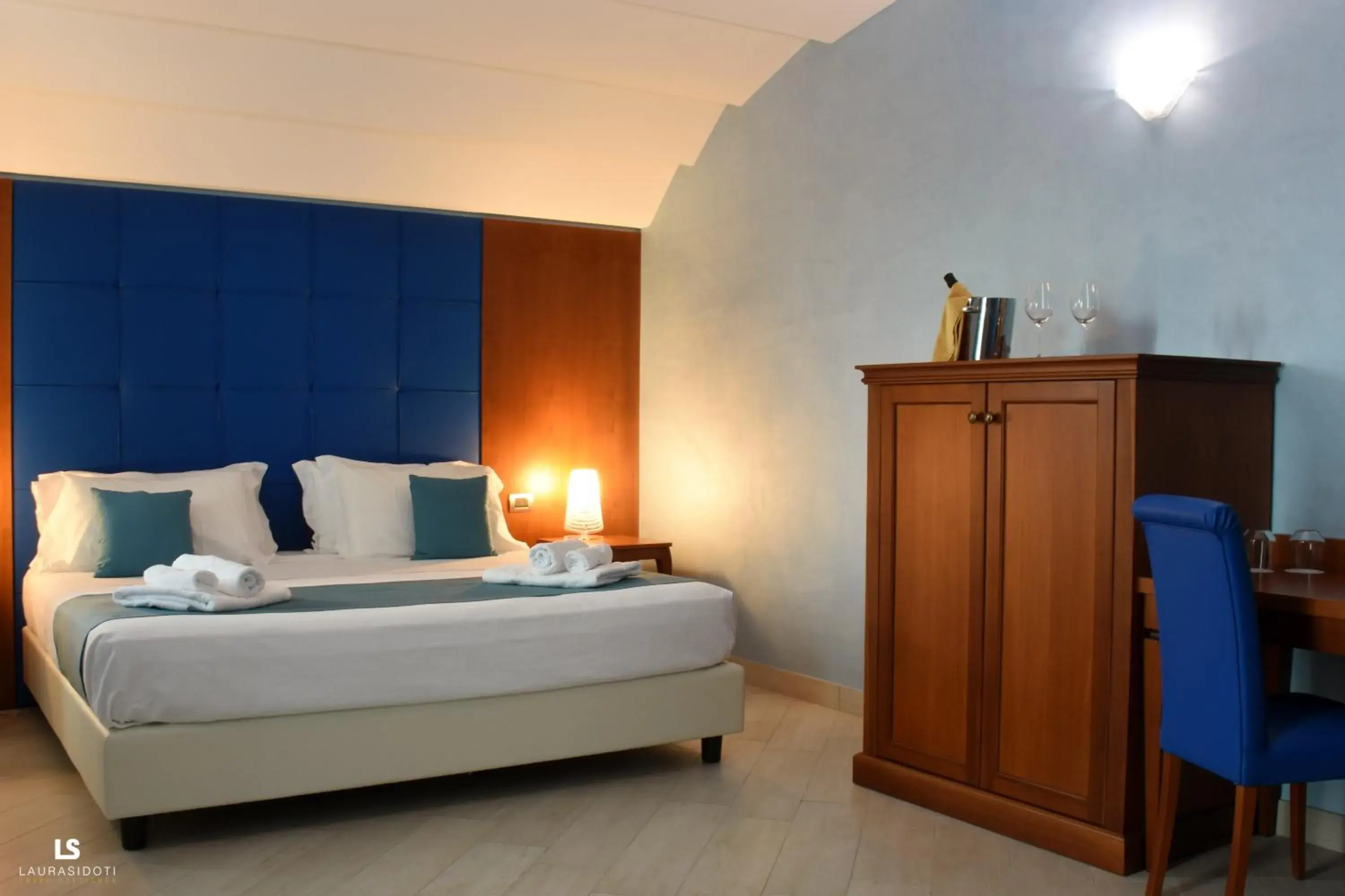 Bed in Hotel Riviera Azzurra