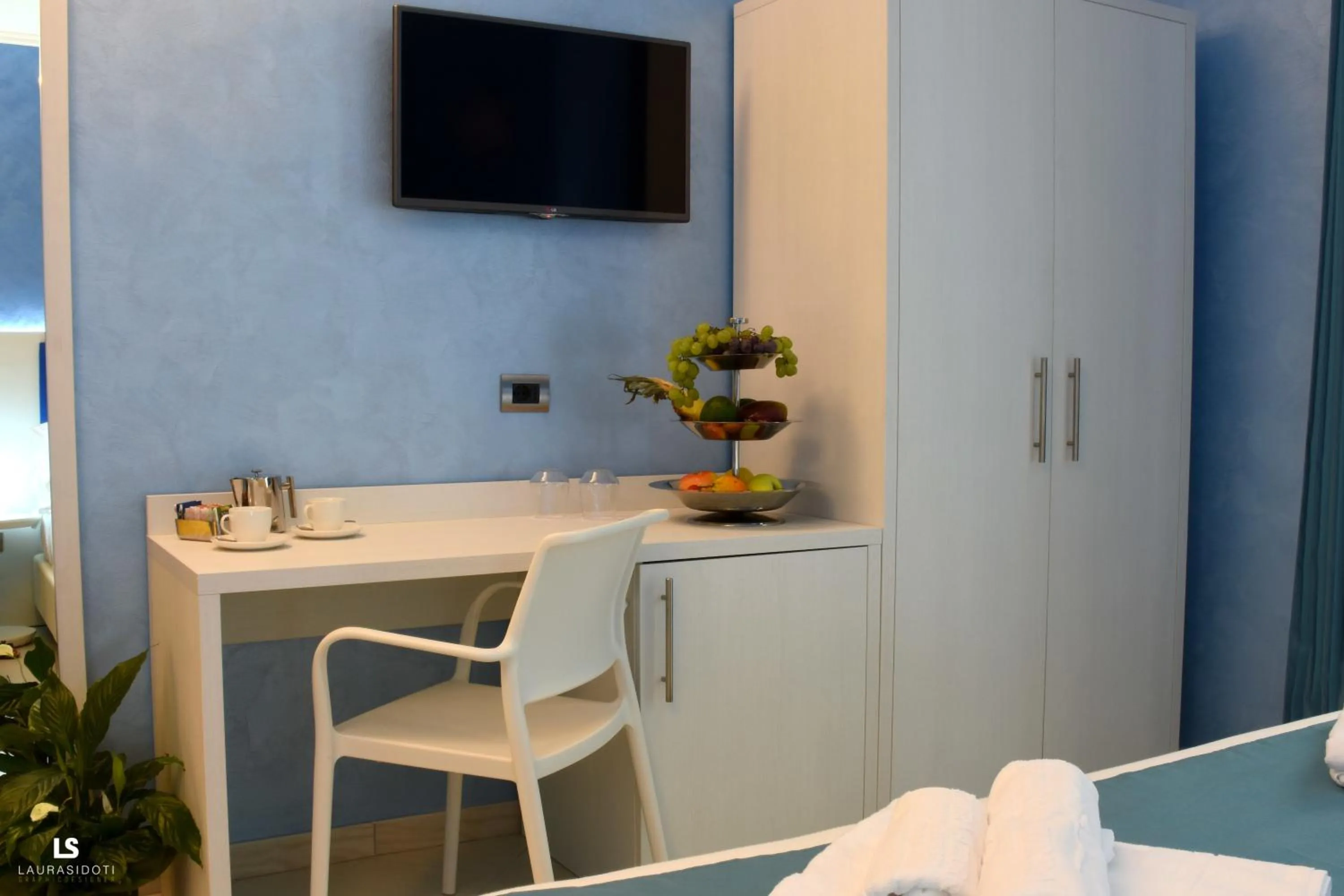 Bedroom, Bed in Hotel Riviera Azzurra