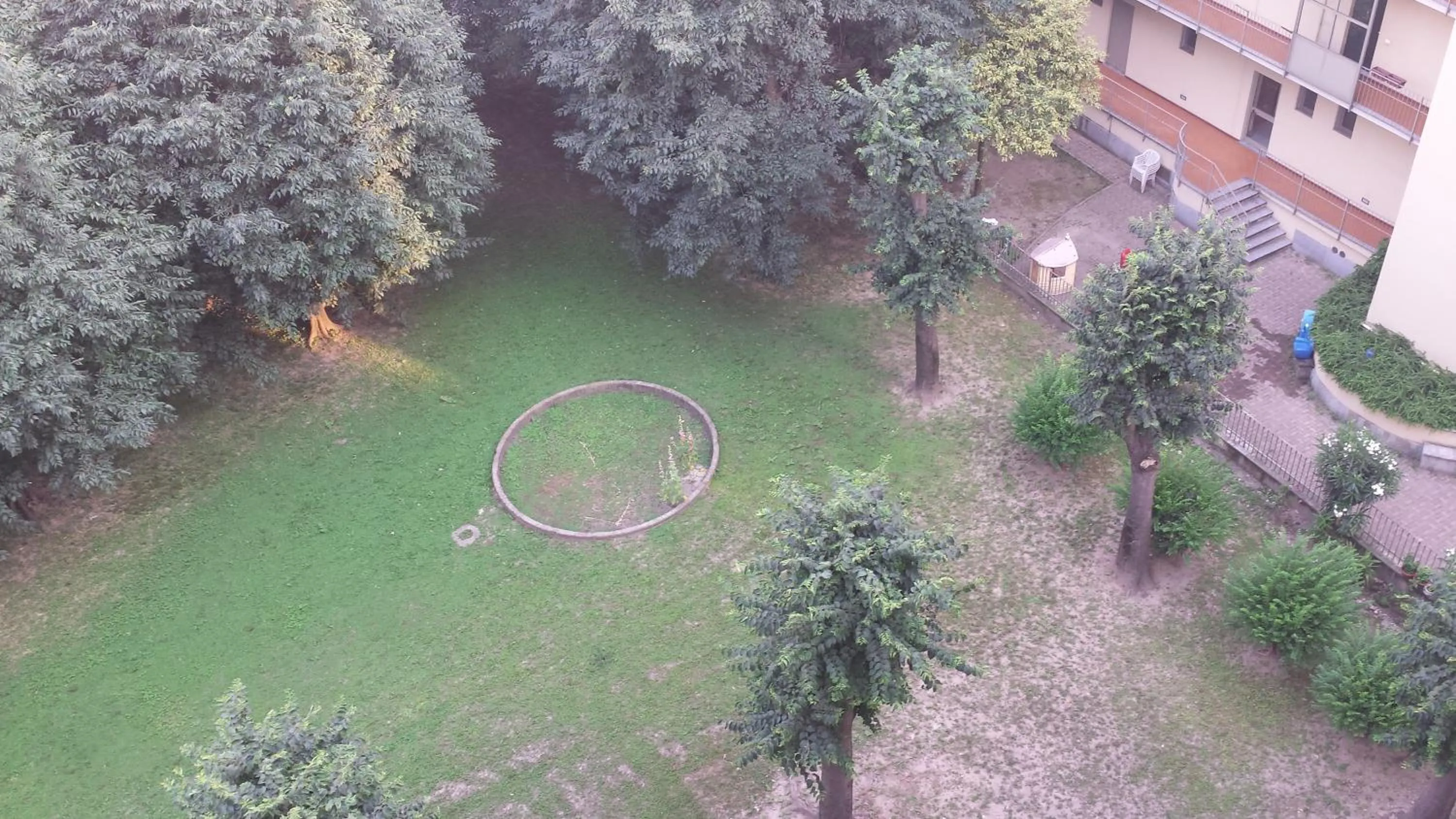 Garden view in BB Torino Chicca Stadio Olimpico
