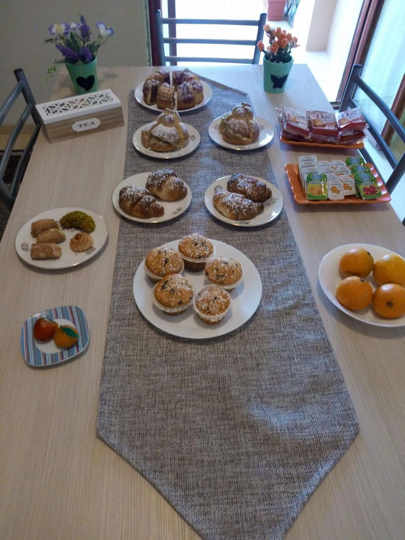 Breakfast in Affittacamere Il Terrazzo Di Archimede