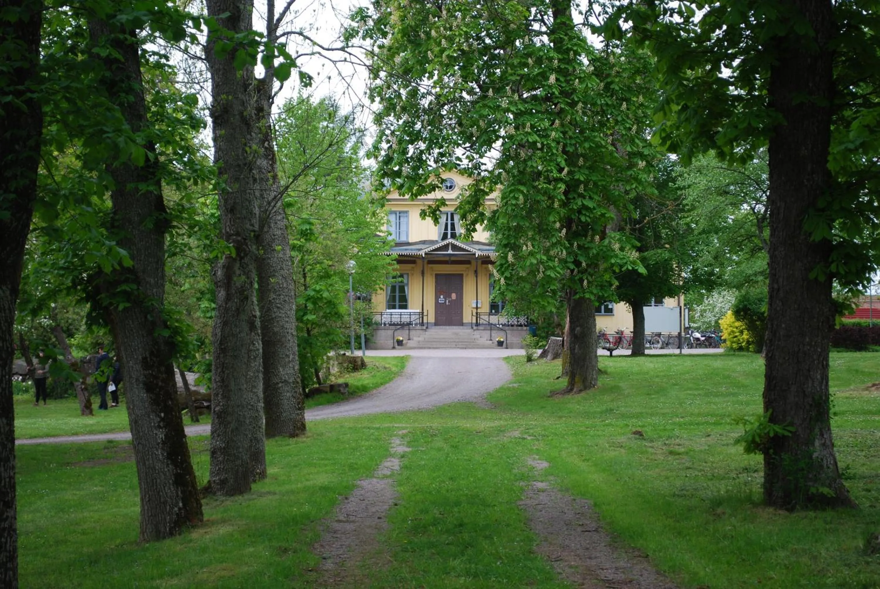 Garden in Valla Folkhögskola