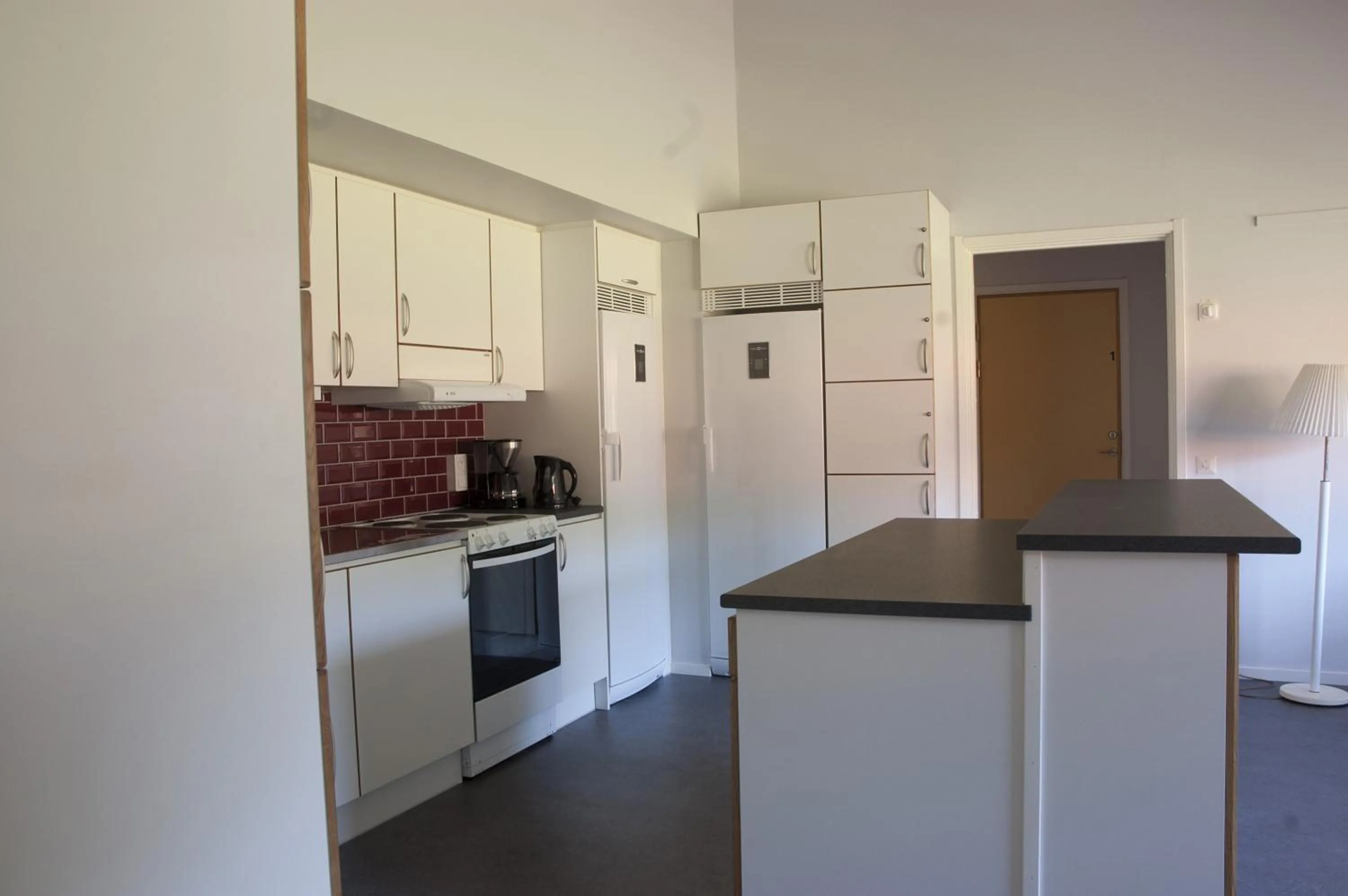 Communal lounge/ TV room in Valla Folkhögskola