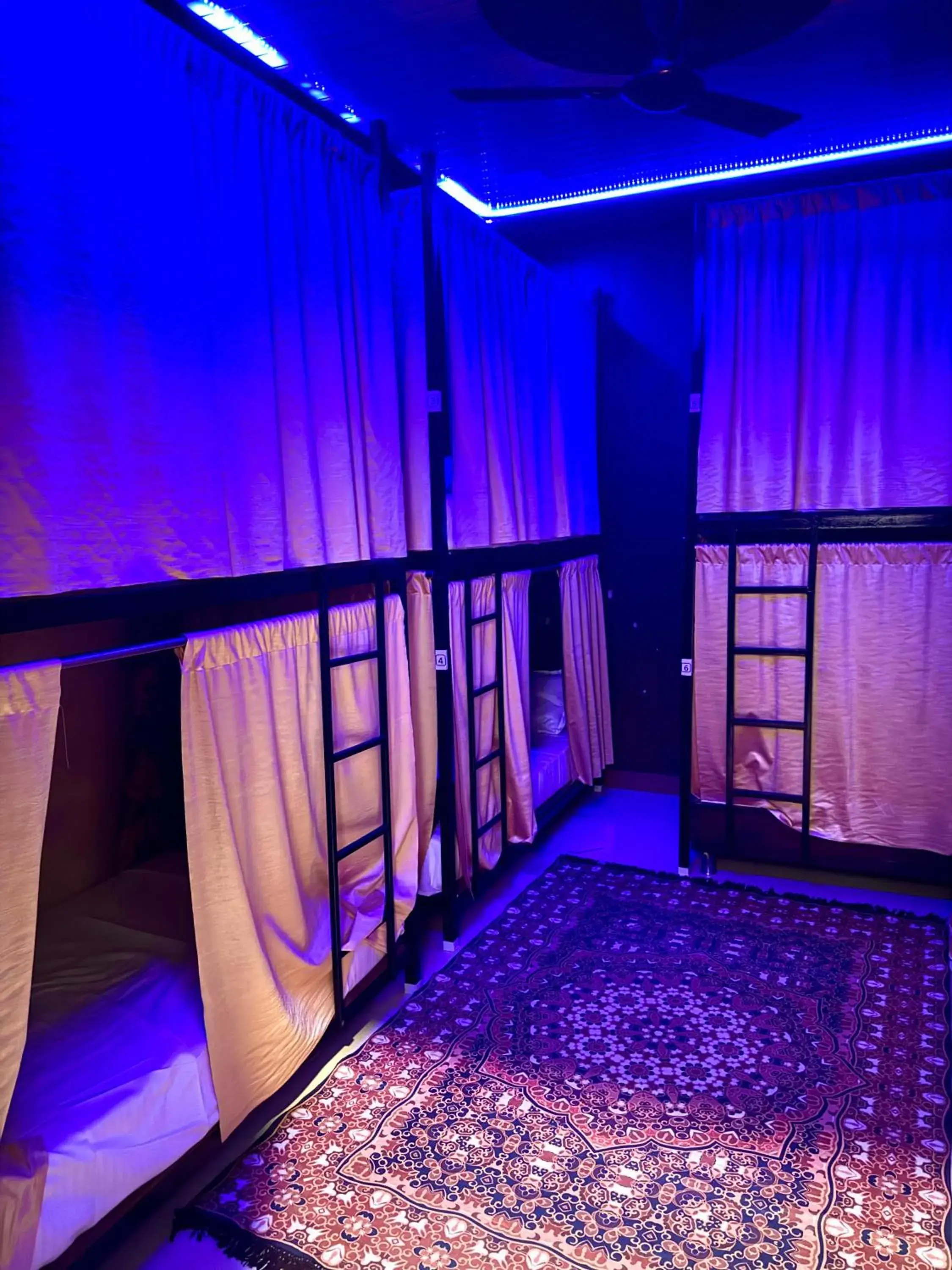 Bed in 8-Bed Mixed Dormitory Room in Amritsar Backpackers Hostel Bed in 8-Bed Mixed Dormitory Room in Amritsar Backpackers Hostel