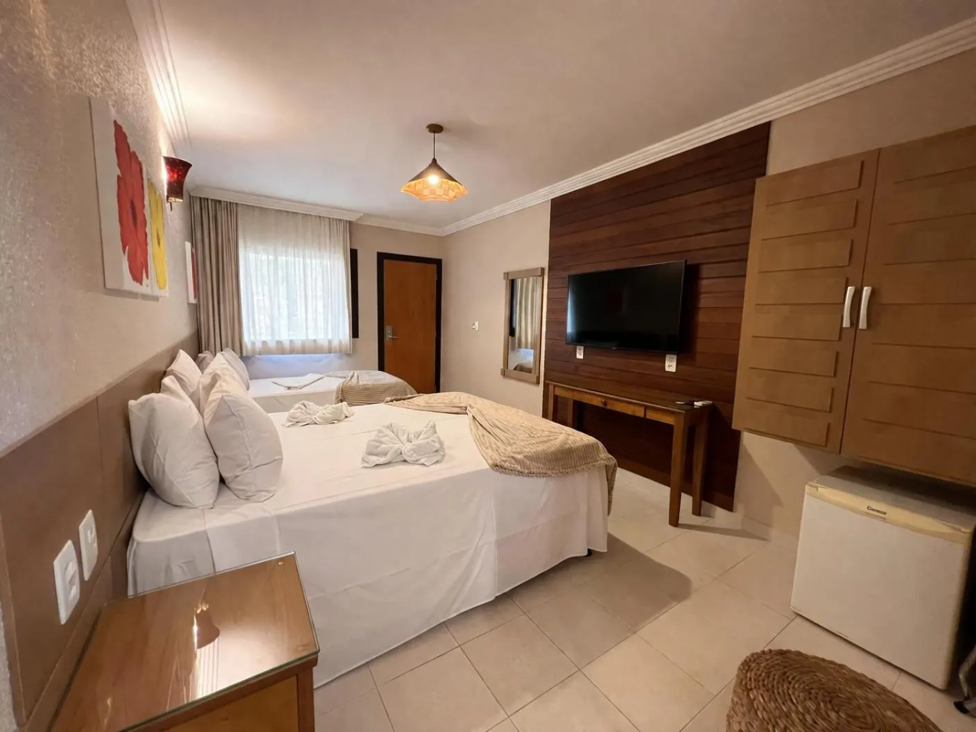 Bed in Pousada Porto Mar