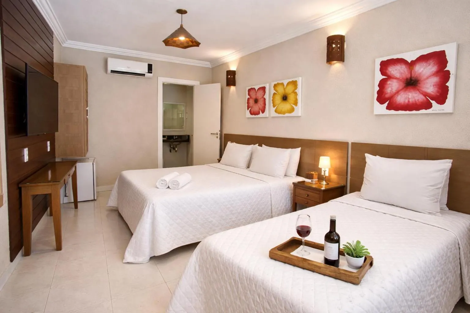 Bedroom, Bed in Pousada Porto Mar