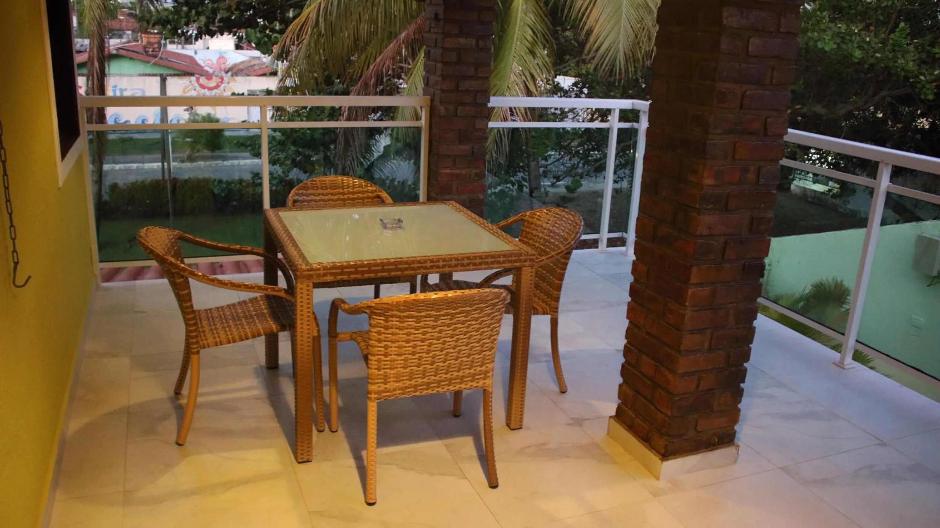 Balcony/Terrace in Pousada Porto Mar