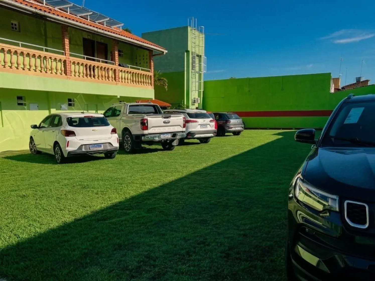 Parking in Pousada Porto Mar
