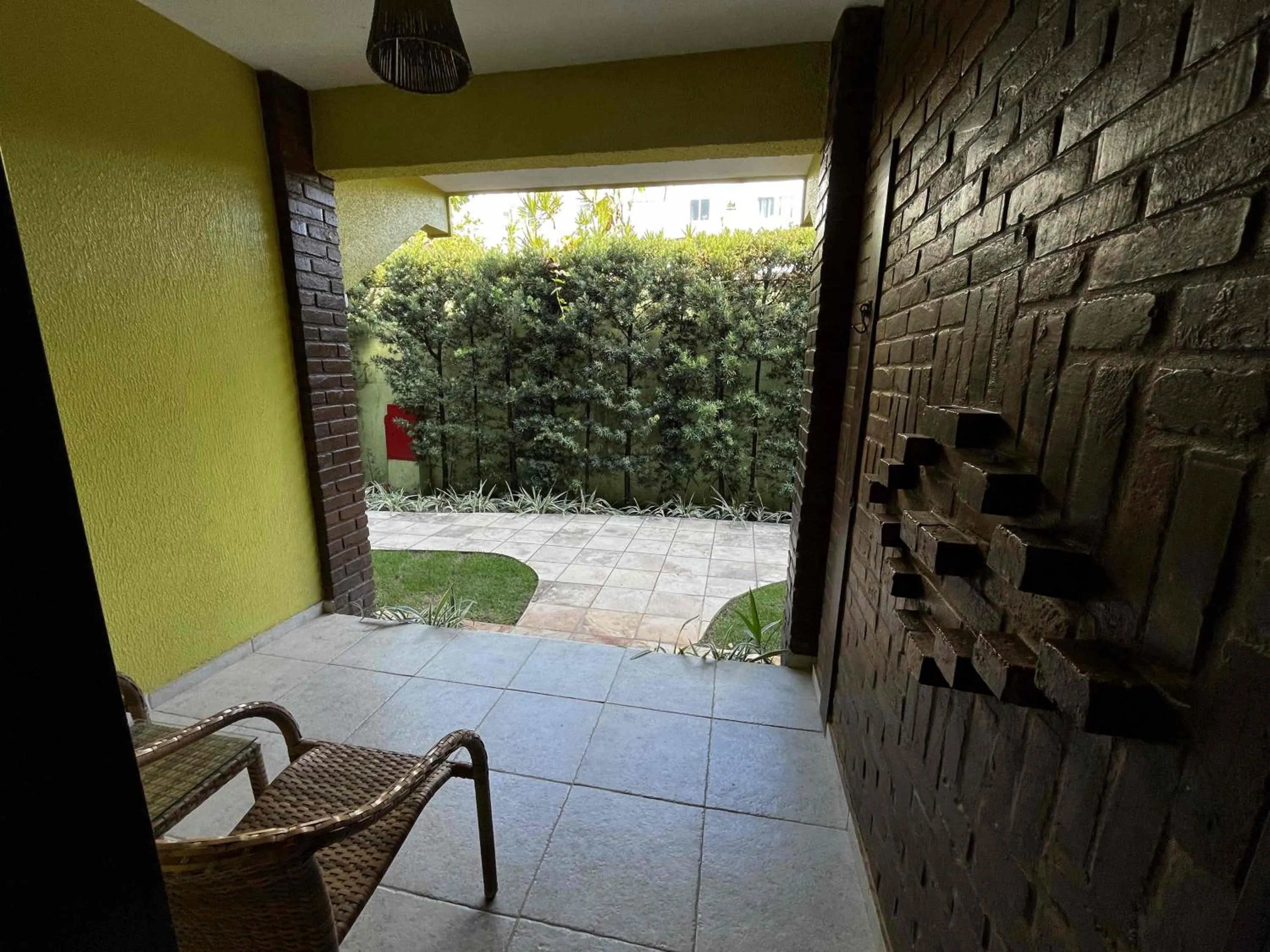 Patio in Pousada Porto Mar