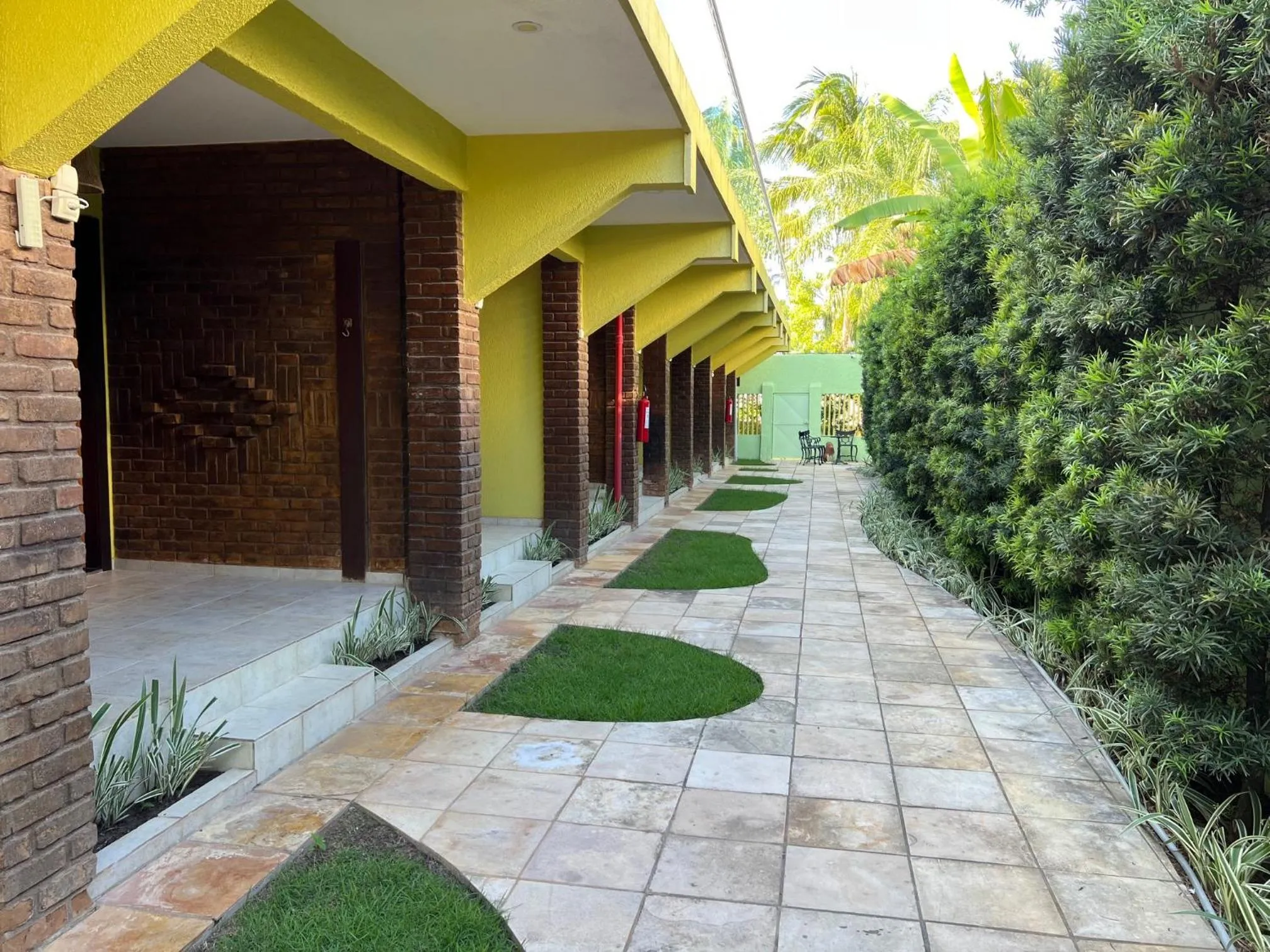 Patio in Pousada Porto Mar