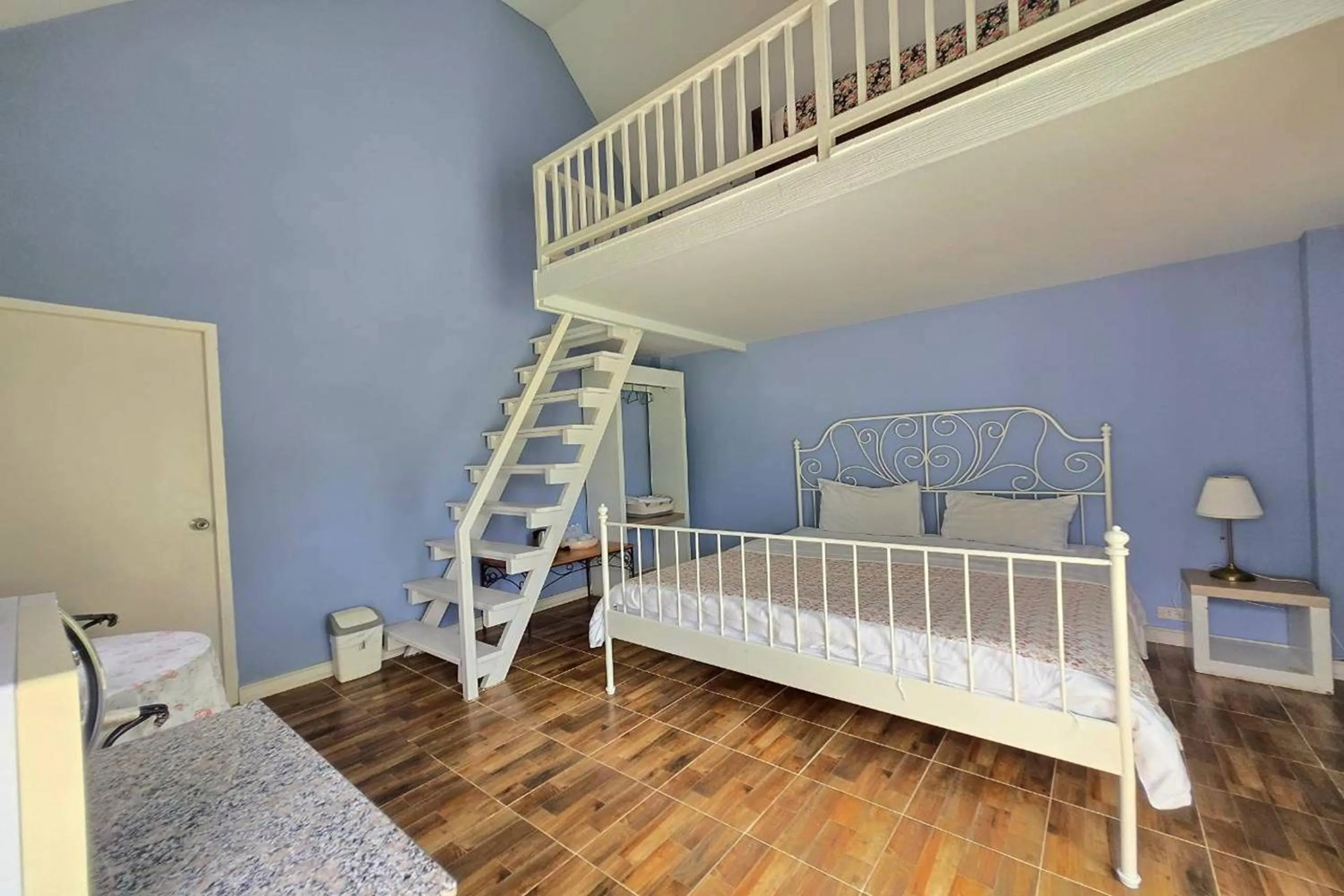 Bed in Doi Tung View Resort