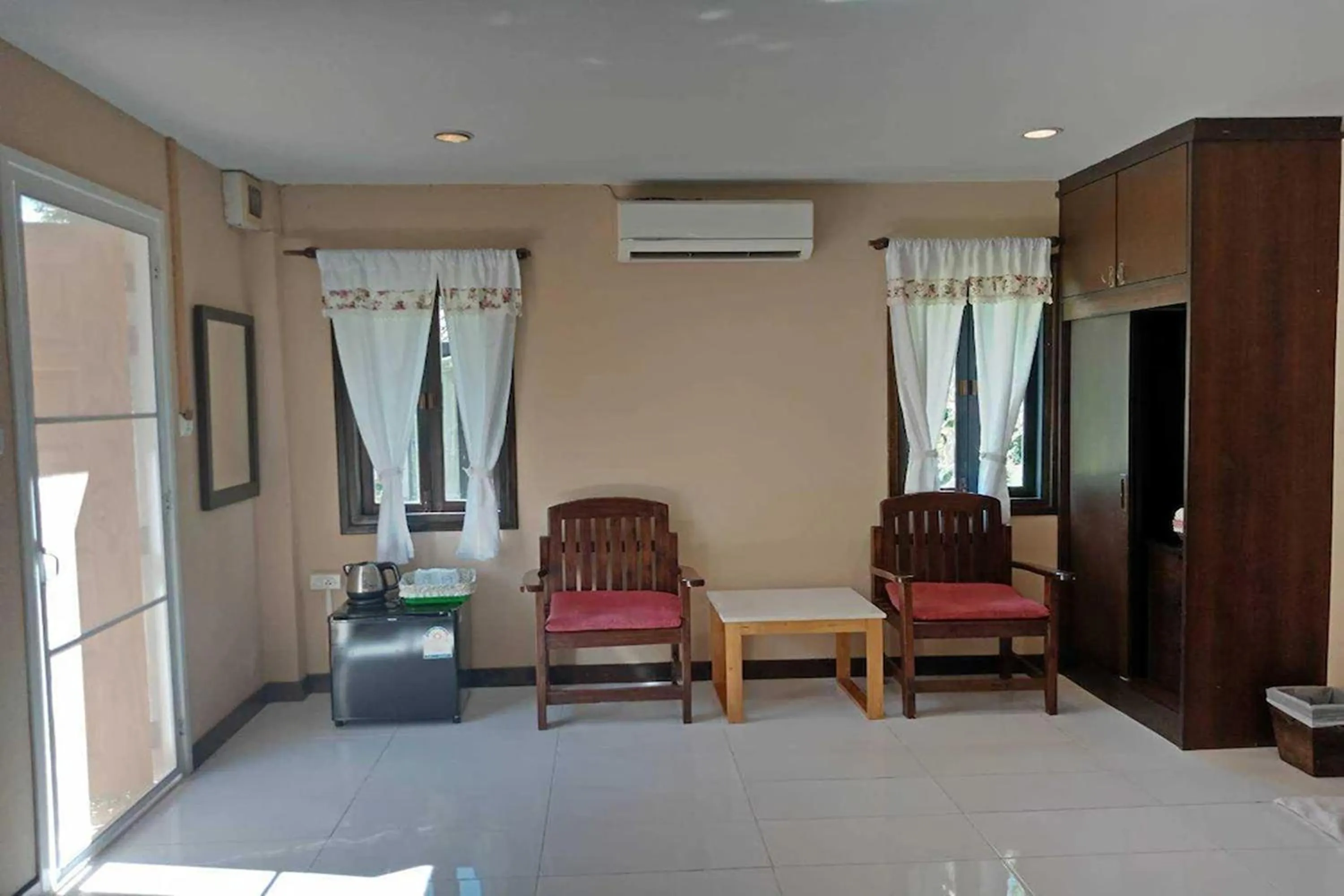 Living room in Doi Tung View Resort