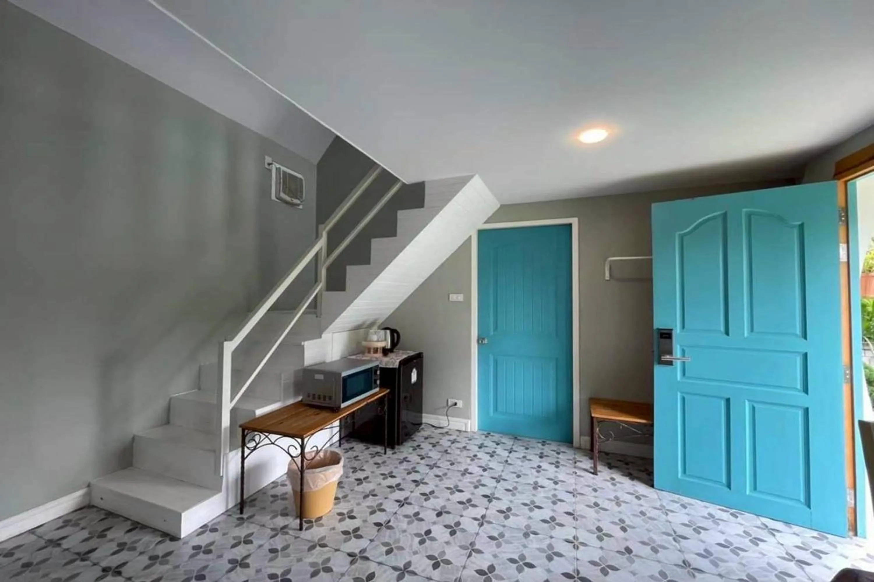 Bed in Doi Tung View Resort