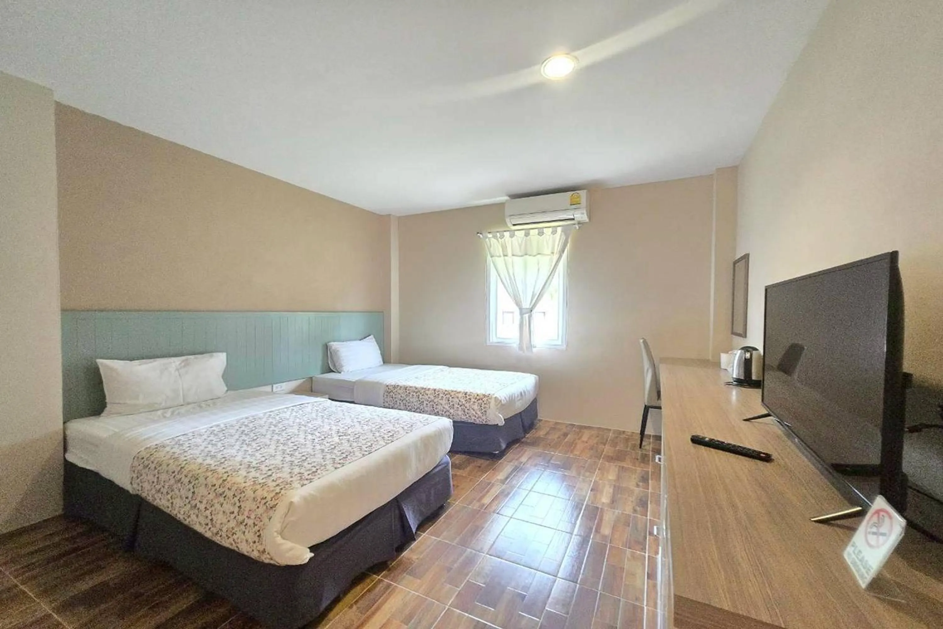 Bed in Doi Tung View Resort