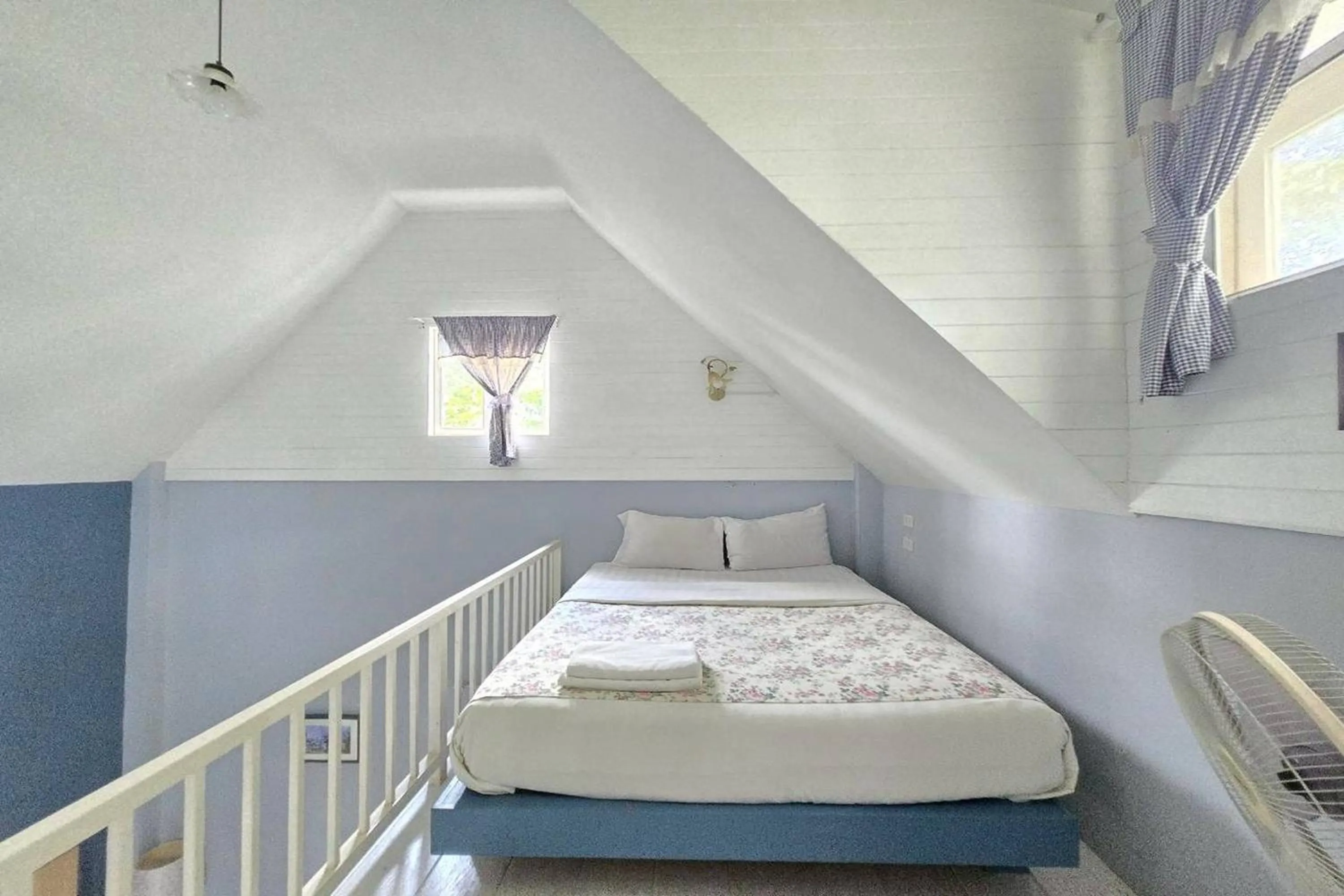 Bed in Doi Tung View Resort