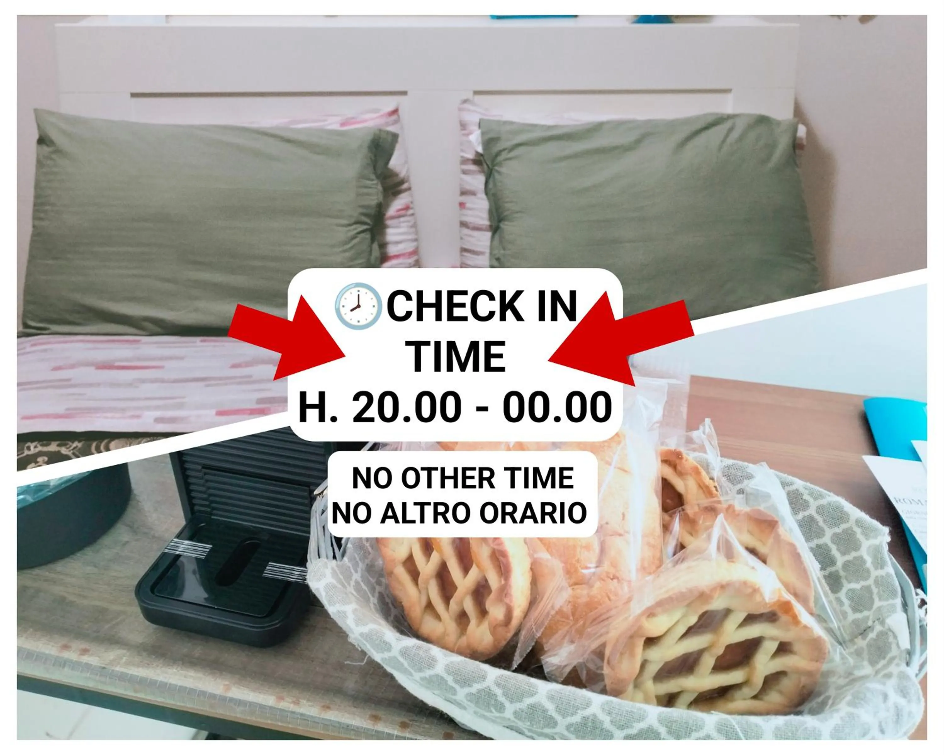 Bedroom in La Perla B & B