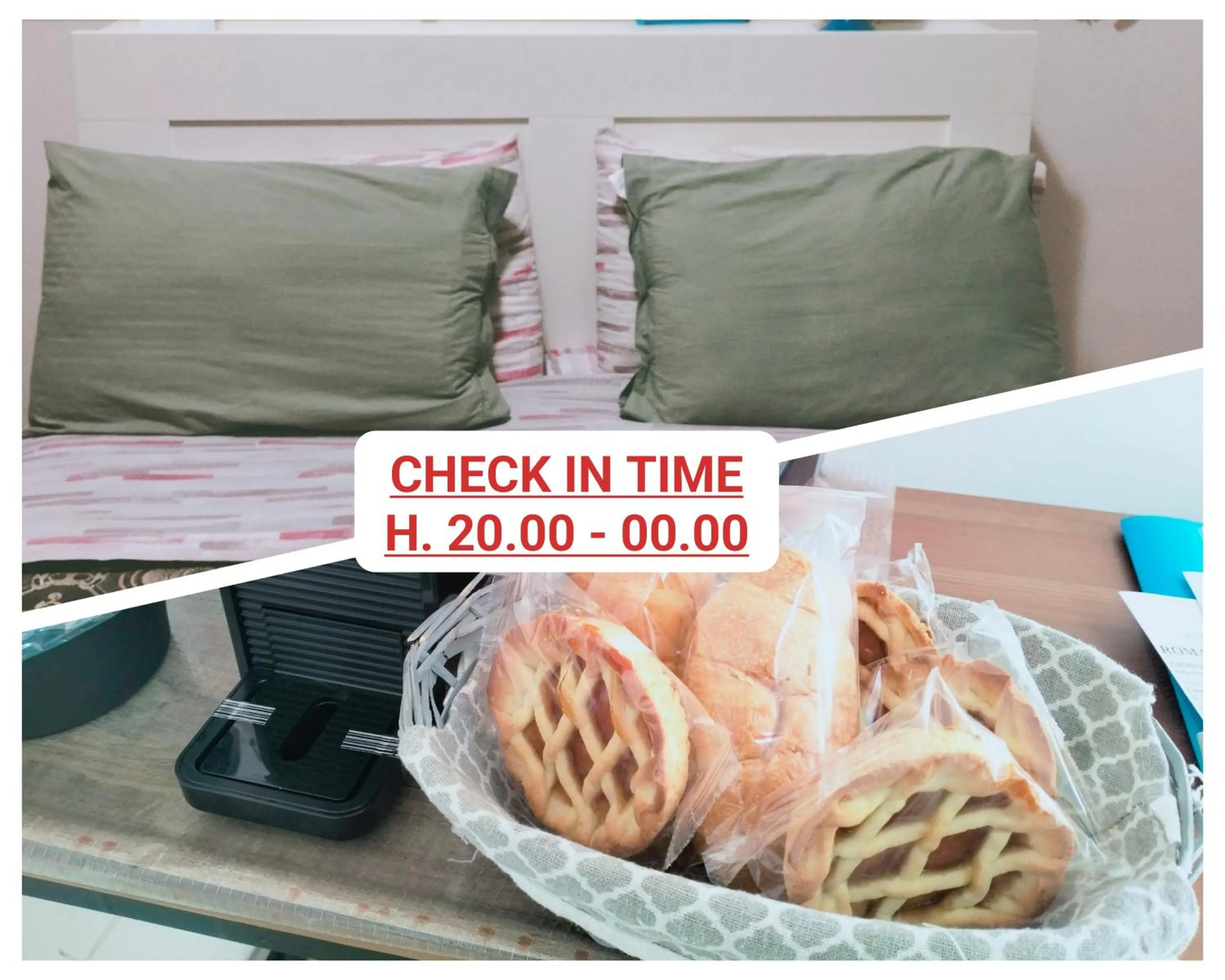 Bedroom in La Perla B & B