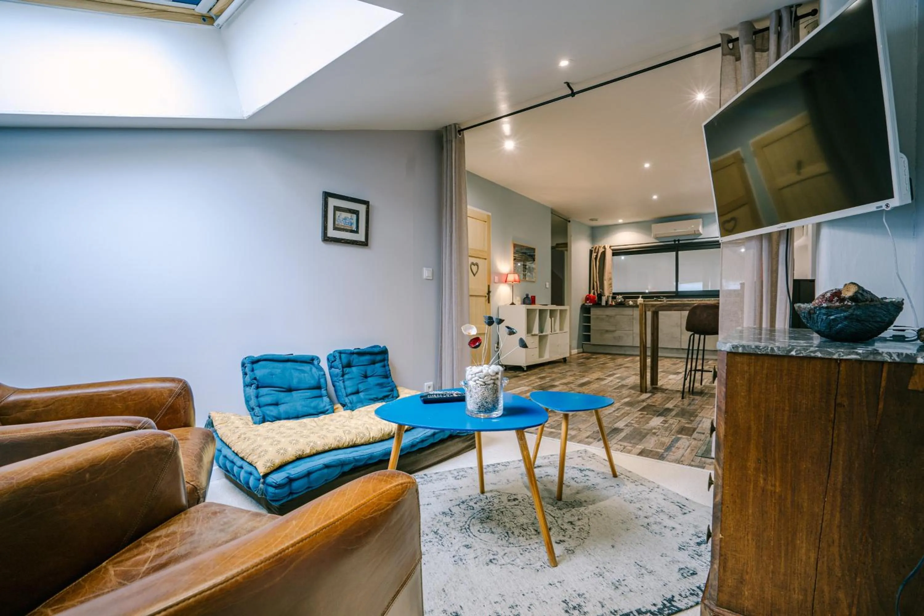TV and multimedia in La Grande Oasis - Logements Atypiques