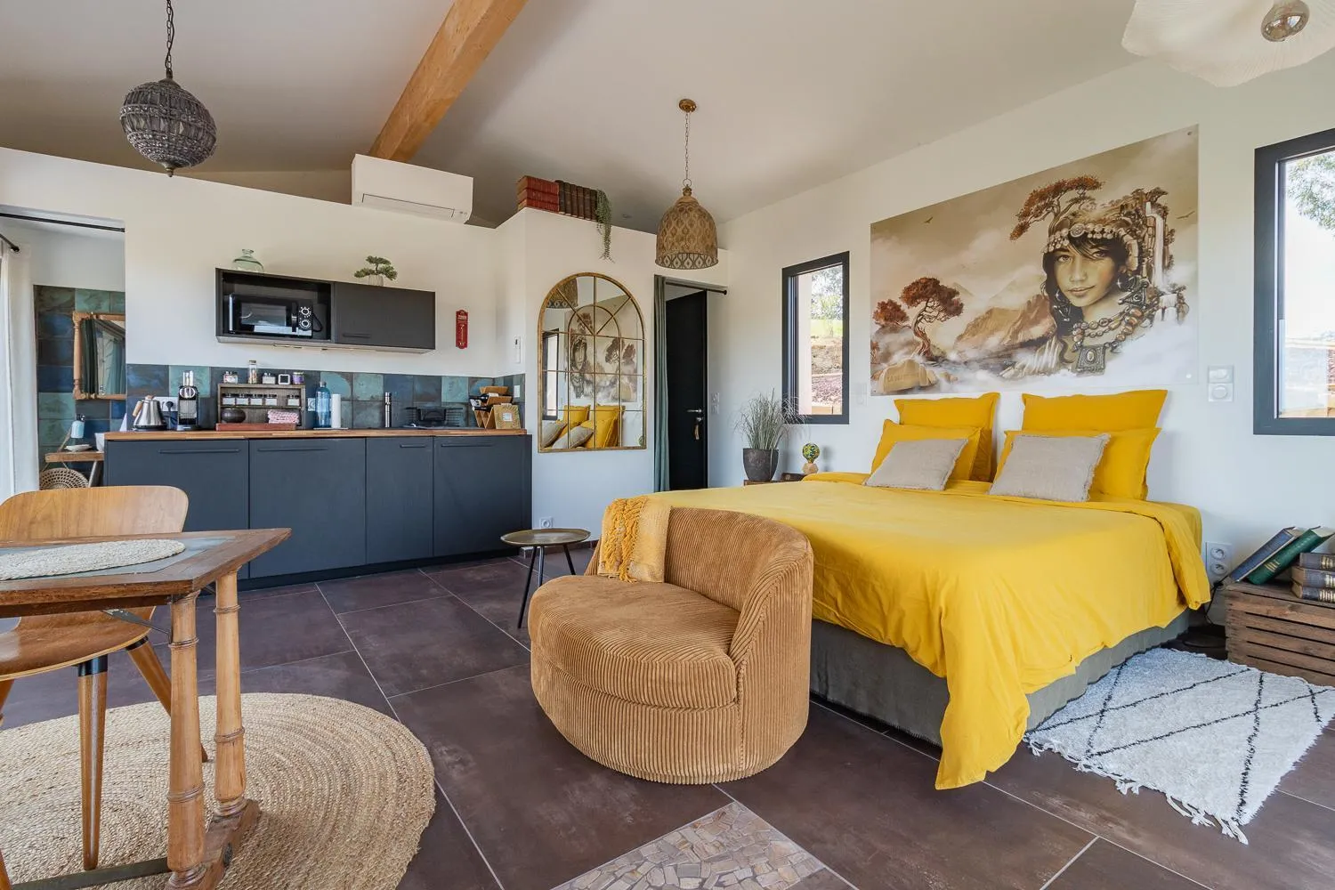 Bed in La Grande Oasis - Logements Atypiques