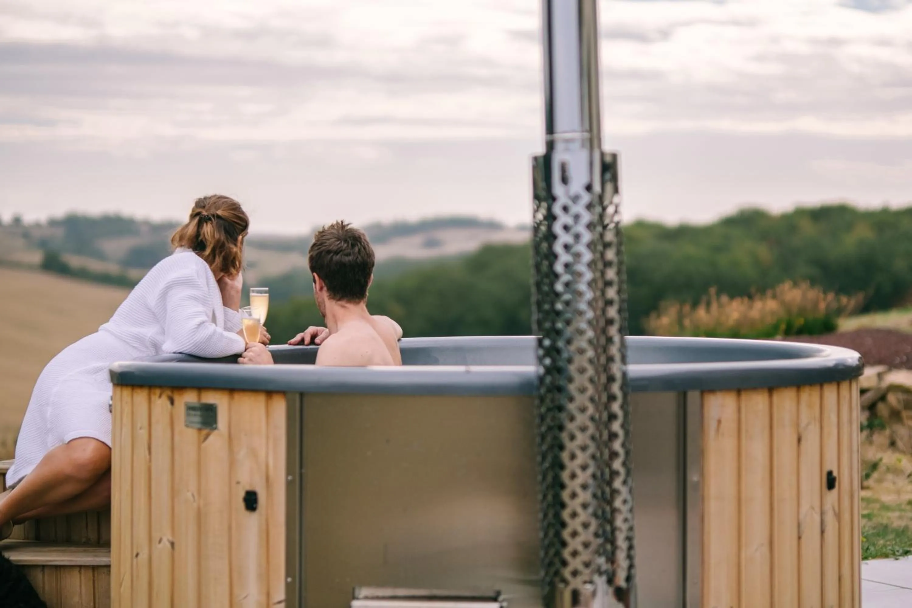 Hot Tub in La Grande Oasis - Logements Atypiques