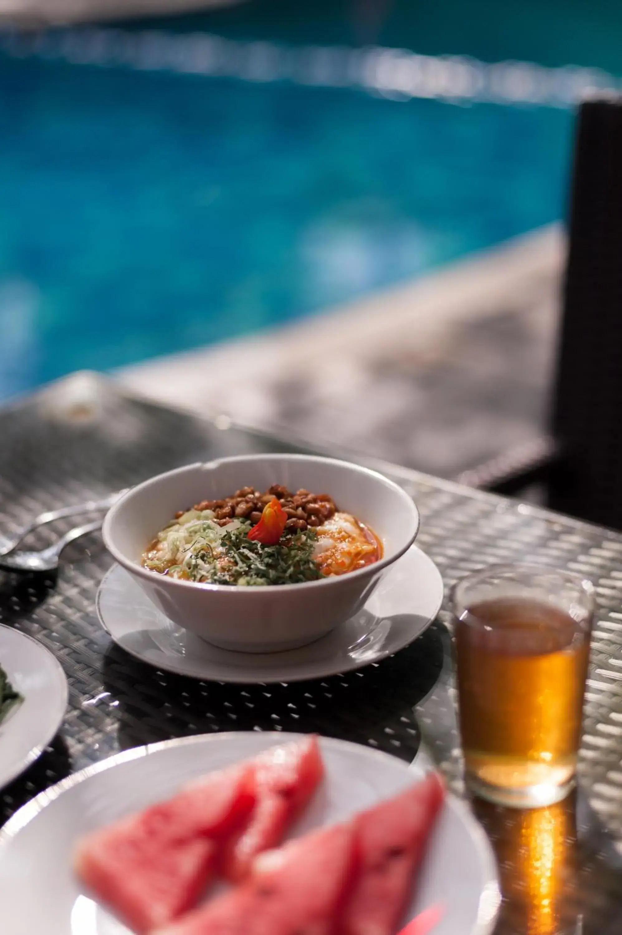 Breakfast in Surya Kencana Seaside Hotel Breakfast in Surya Kencana Seaside Hotel