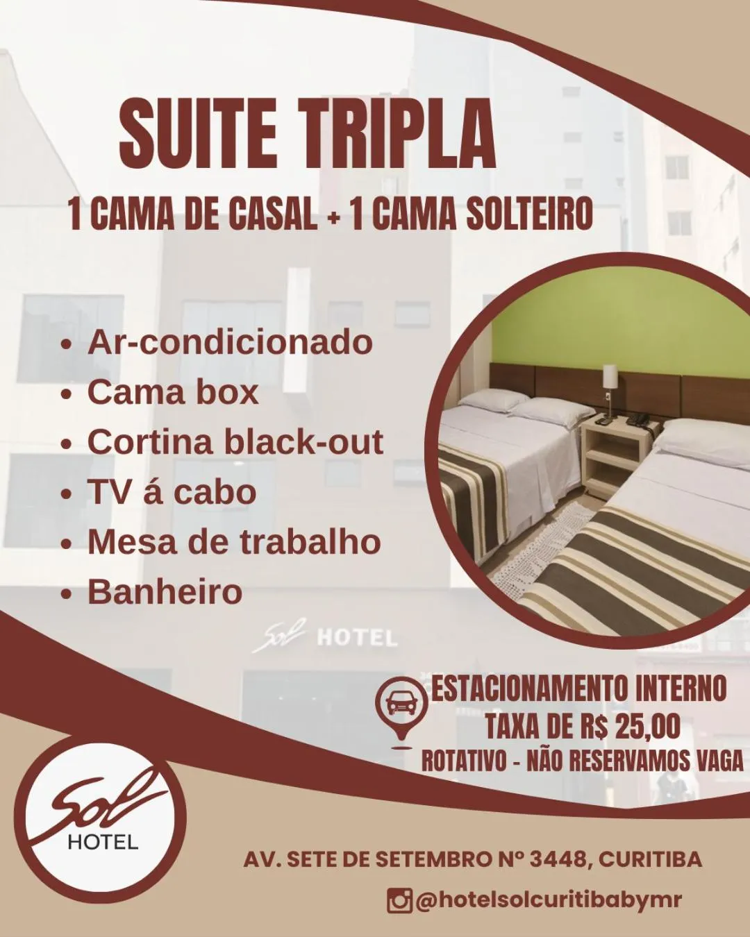 Bed in Hotel Sol By MRHotelaria