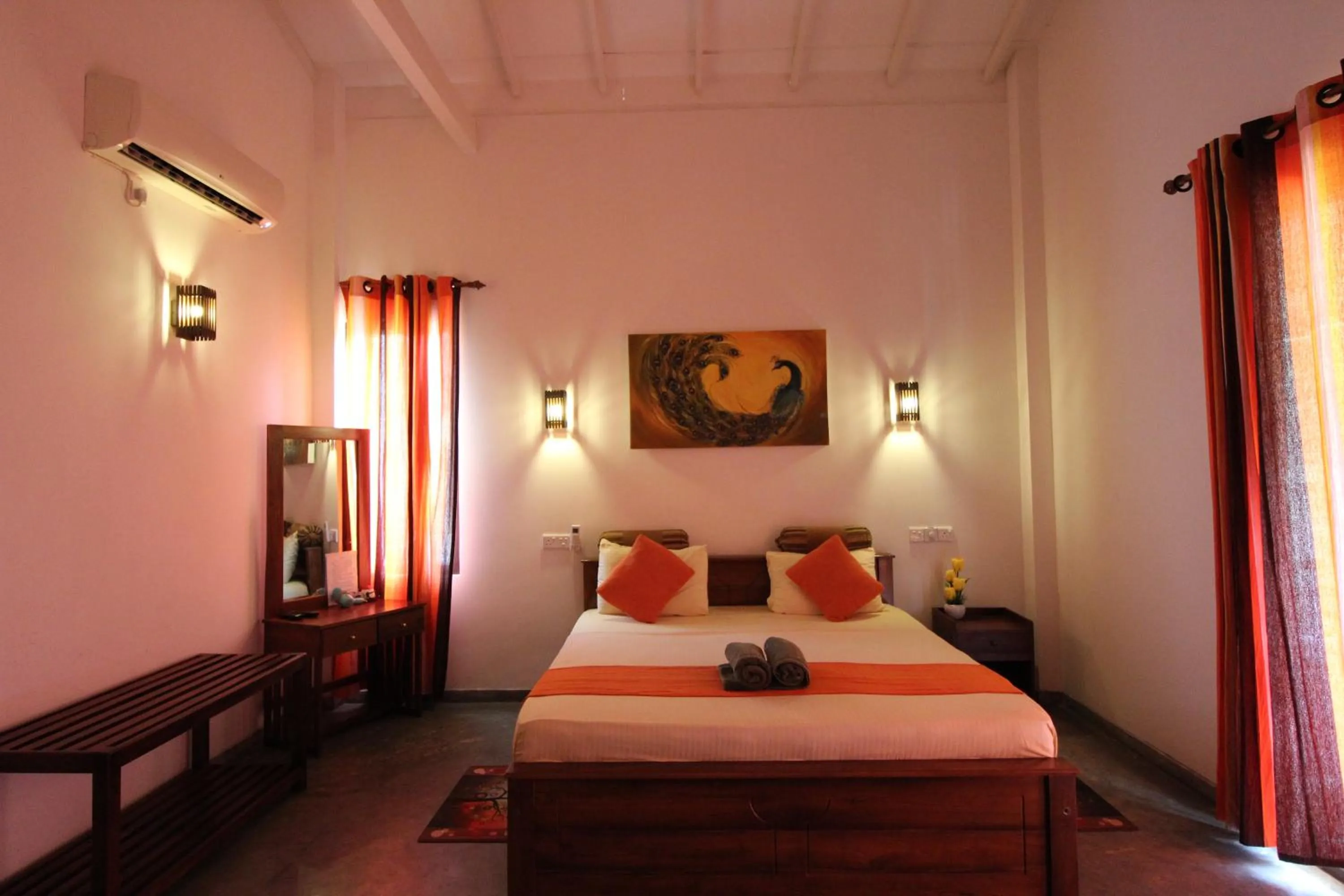 Photo of the whole room, Bed in Santori Unawatuna