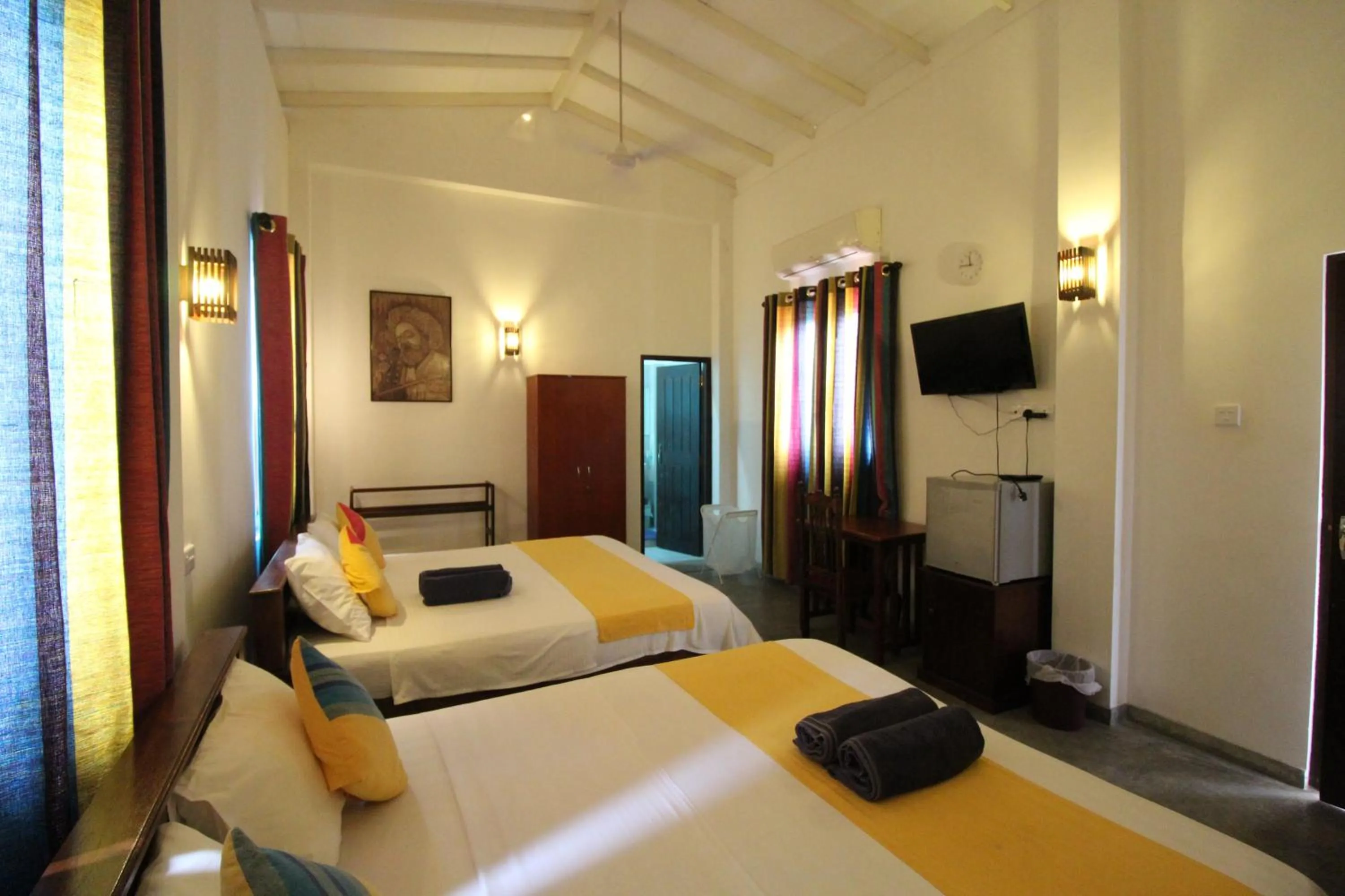 Bed in Santori Unawatuna